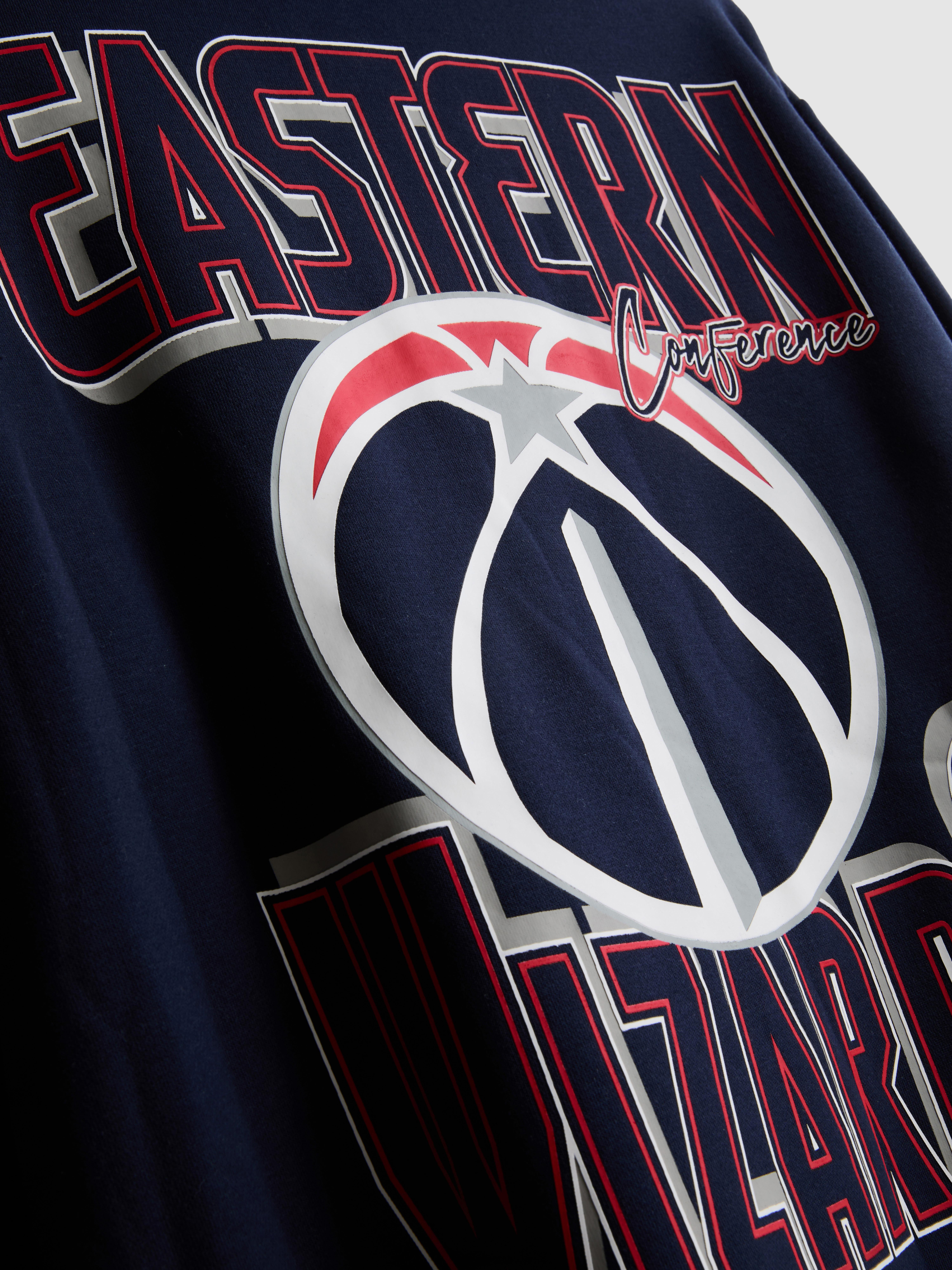 NBA Washington Wizards Cotton-Rich Hoodie - Navy