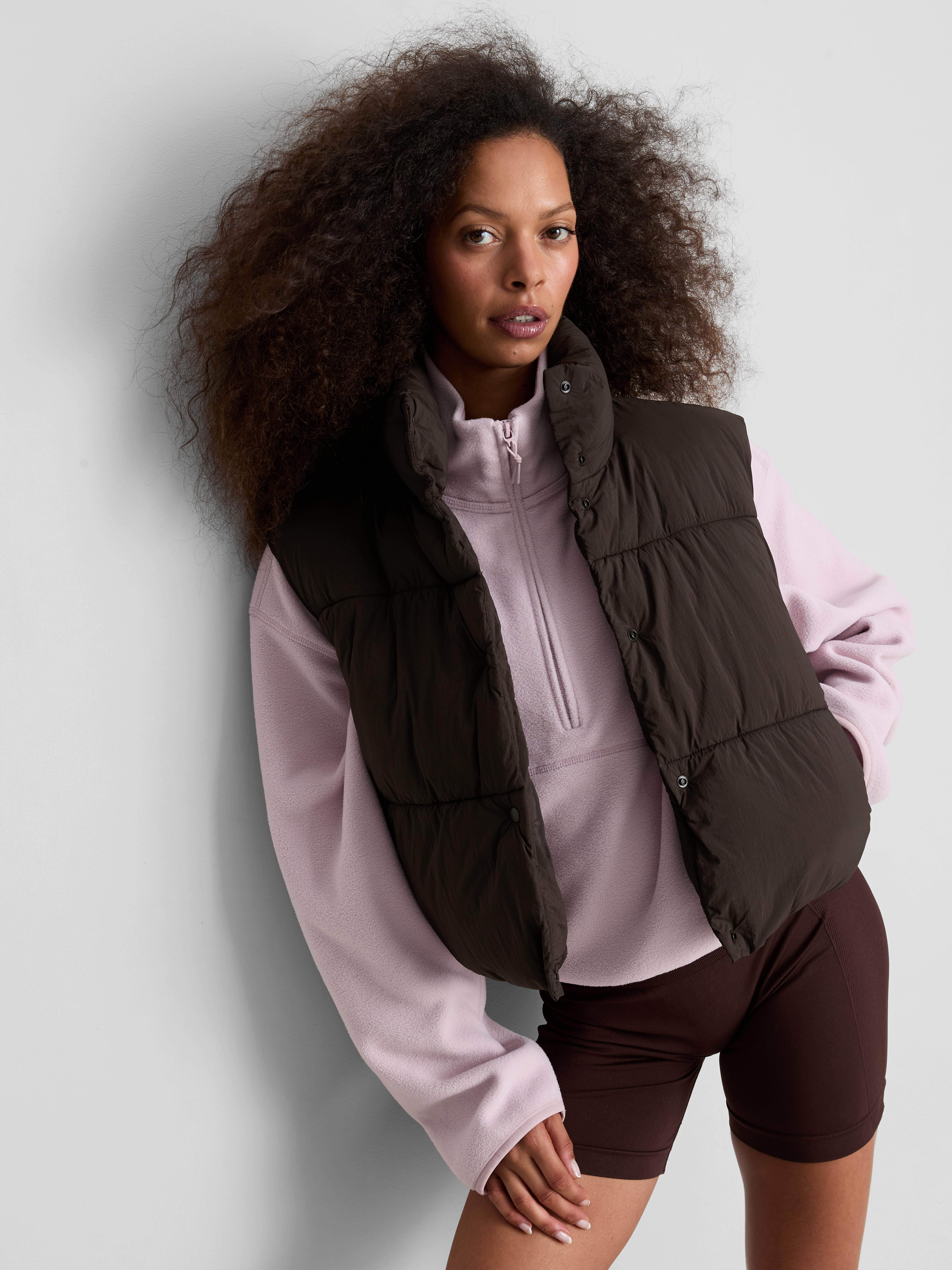Puffer Vest - Chocolate