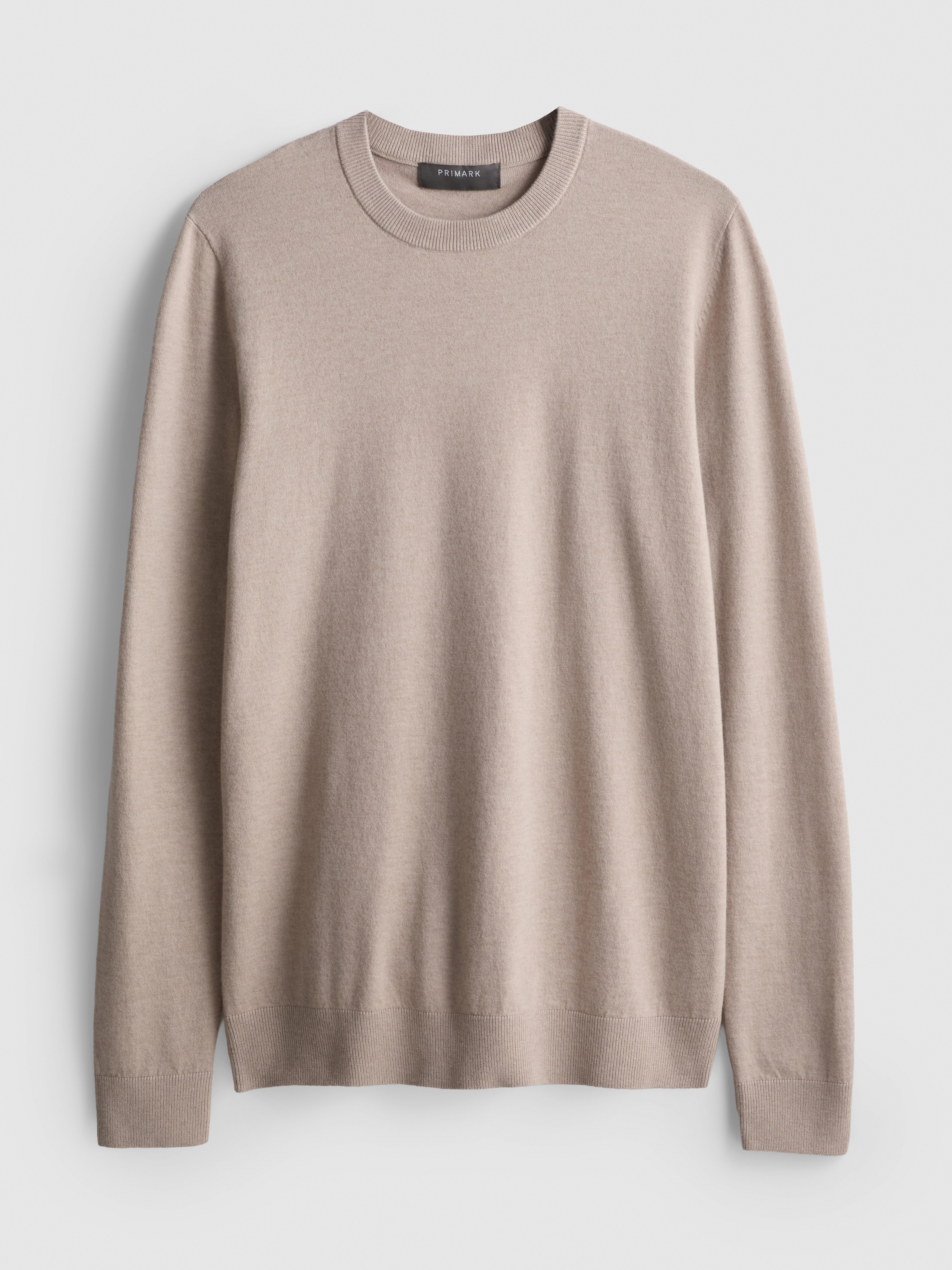 Crew Neck Sweater - Natural