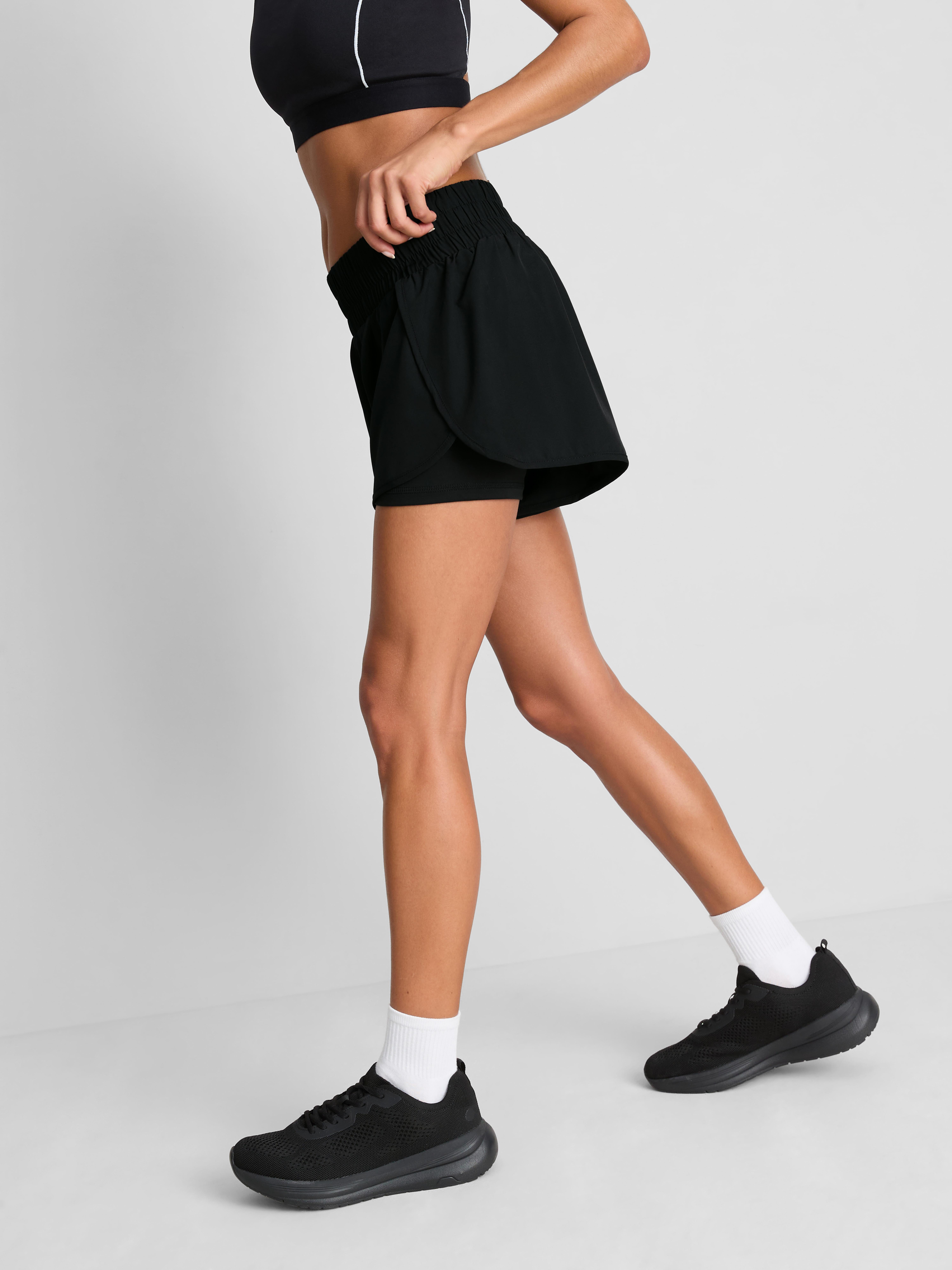 Primark Form | Woven Running Shorts - Black