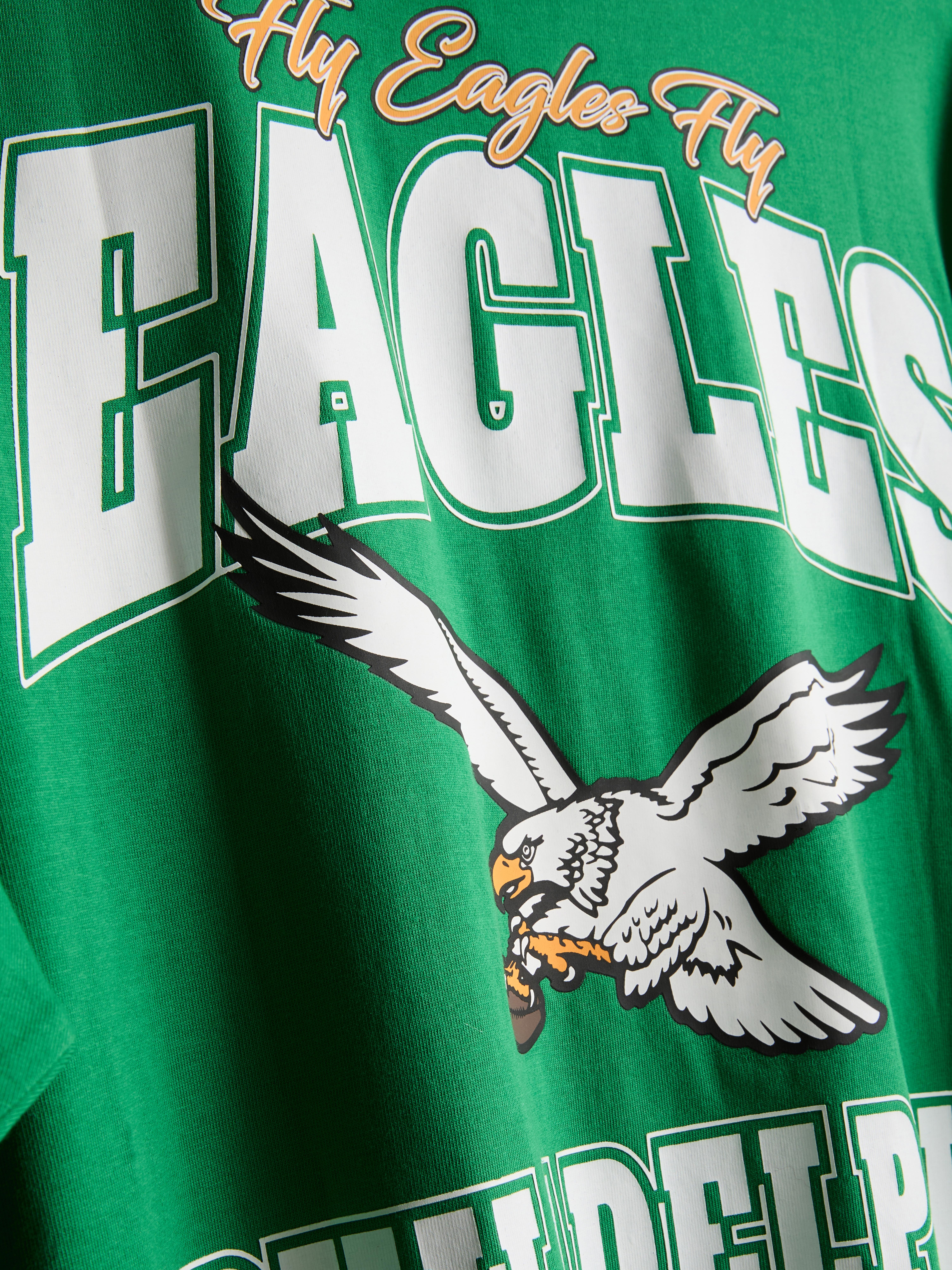 NFL Philadelphia Eagles Pure Cotton Graphic T-Shirt - Green