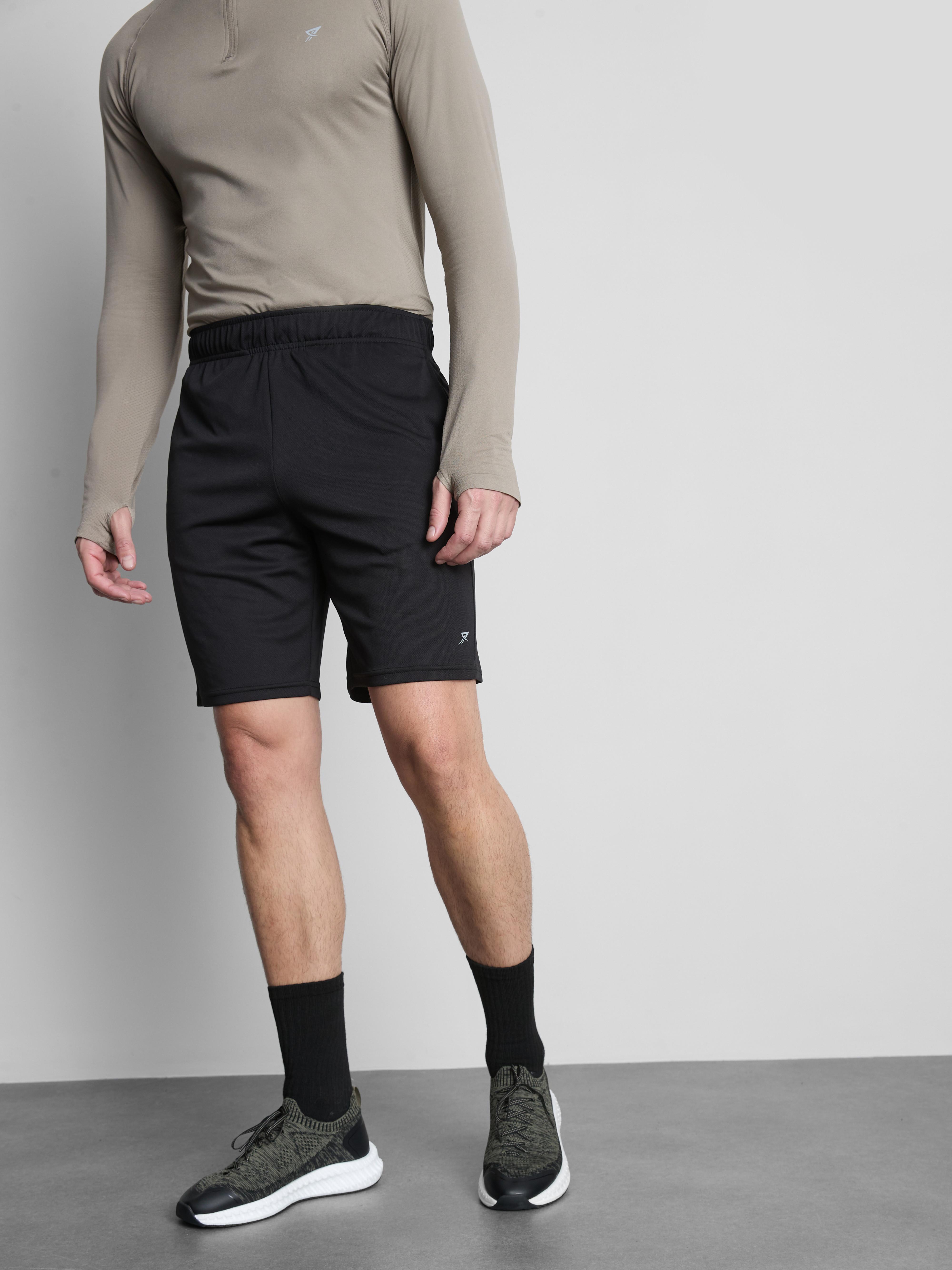 Mesh Gym Shorts - Black