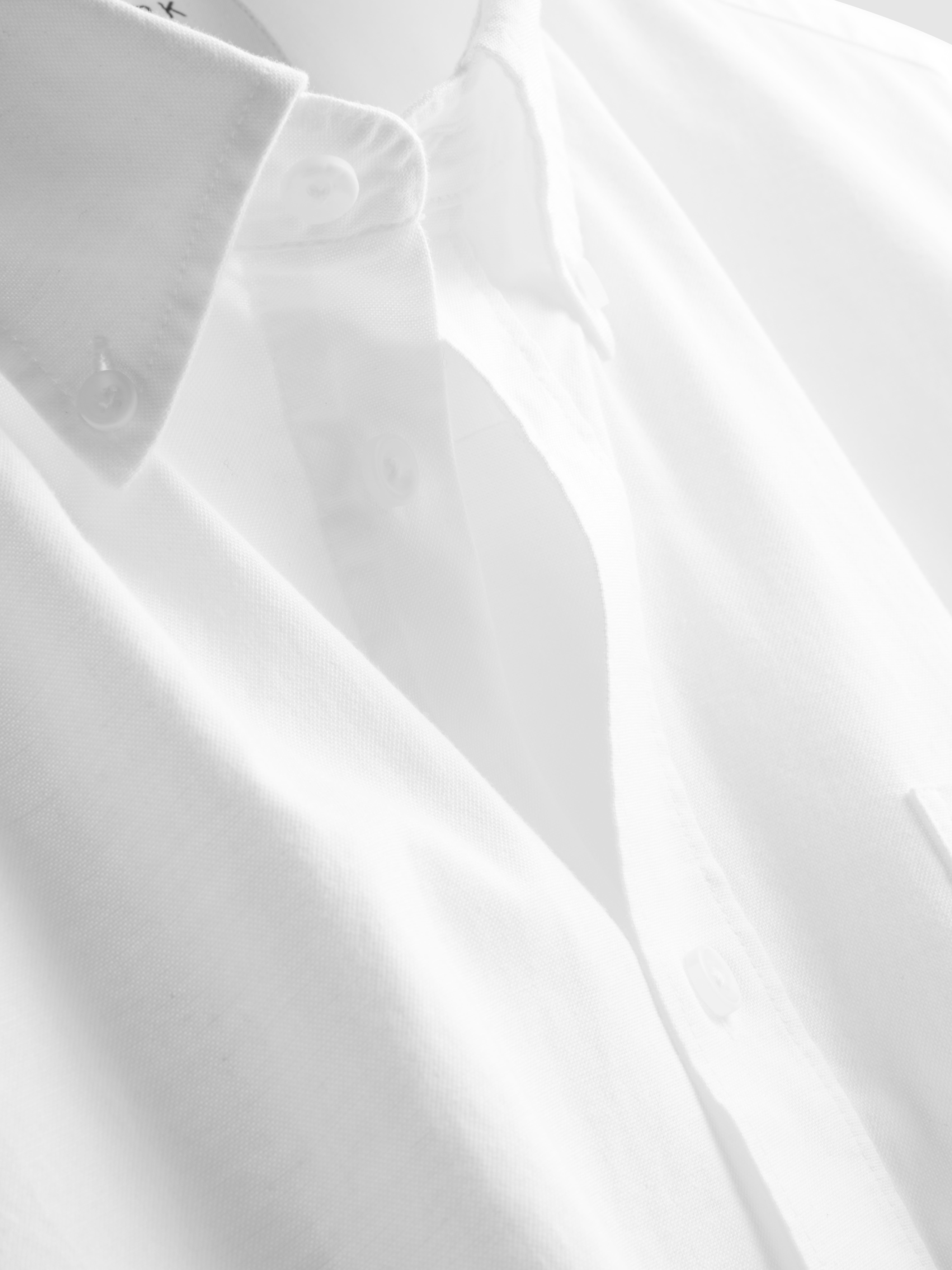 Pure Cotton Regular Fit Oxford Shirt - White