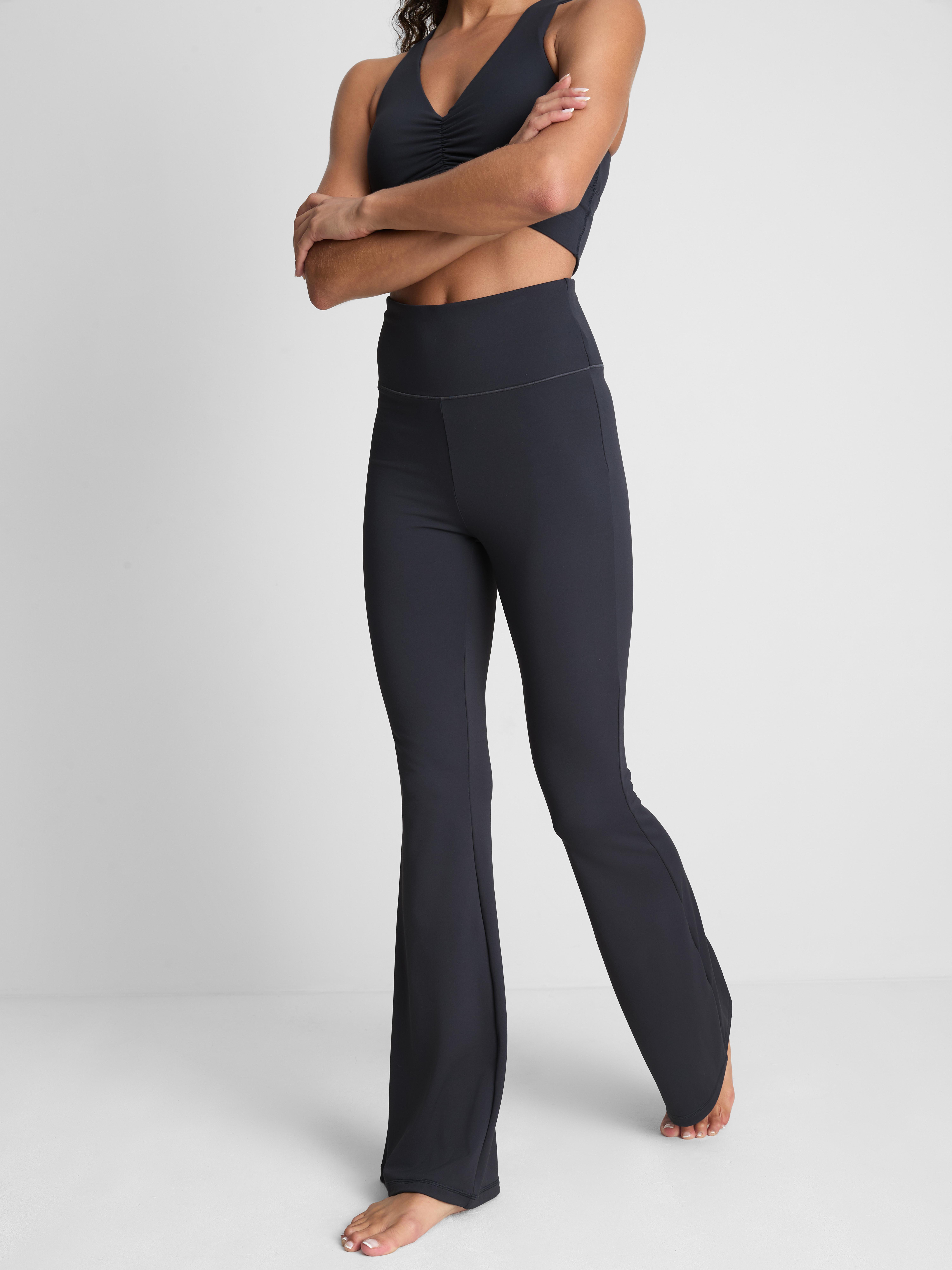 Buttery Soft Flared Active Leggings - Petrol