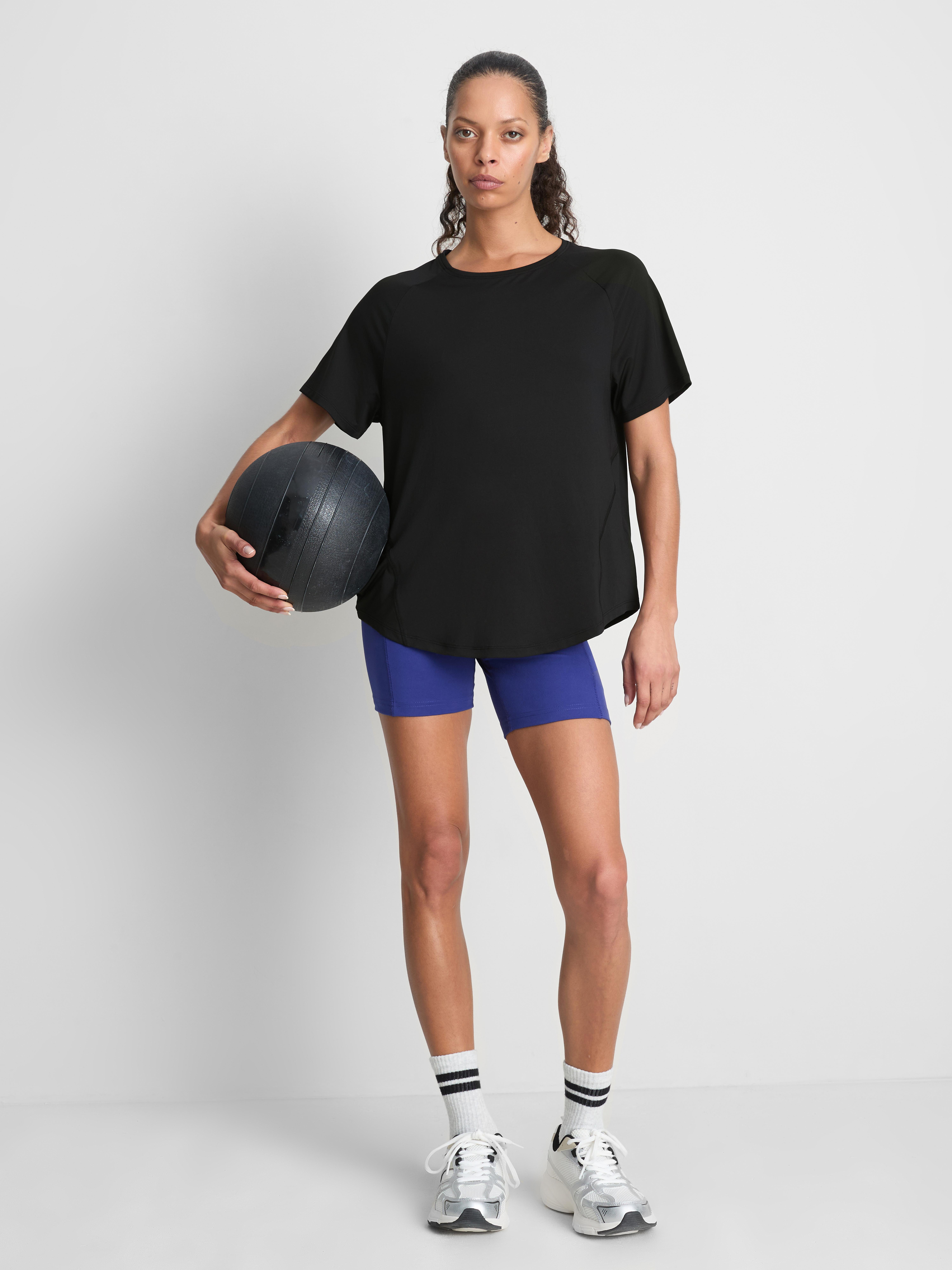 Raglan Active T-Shirt - Black