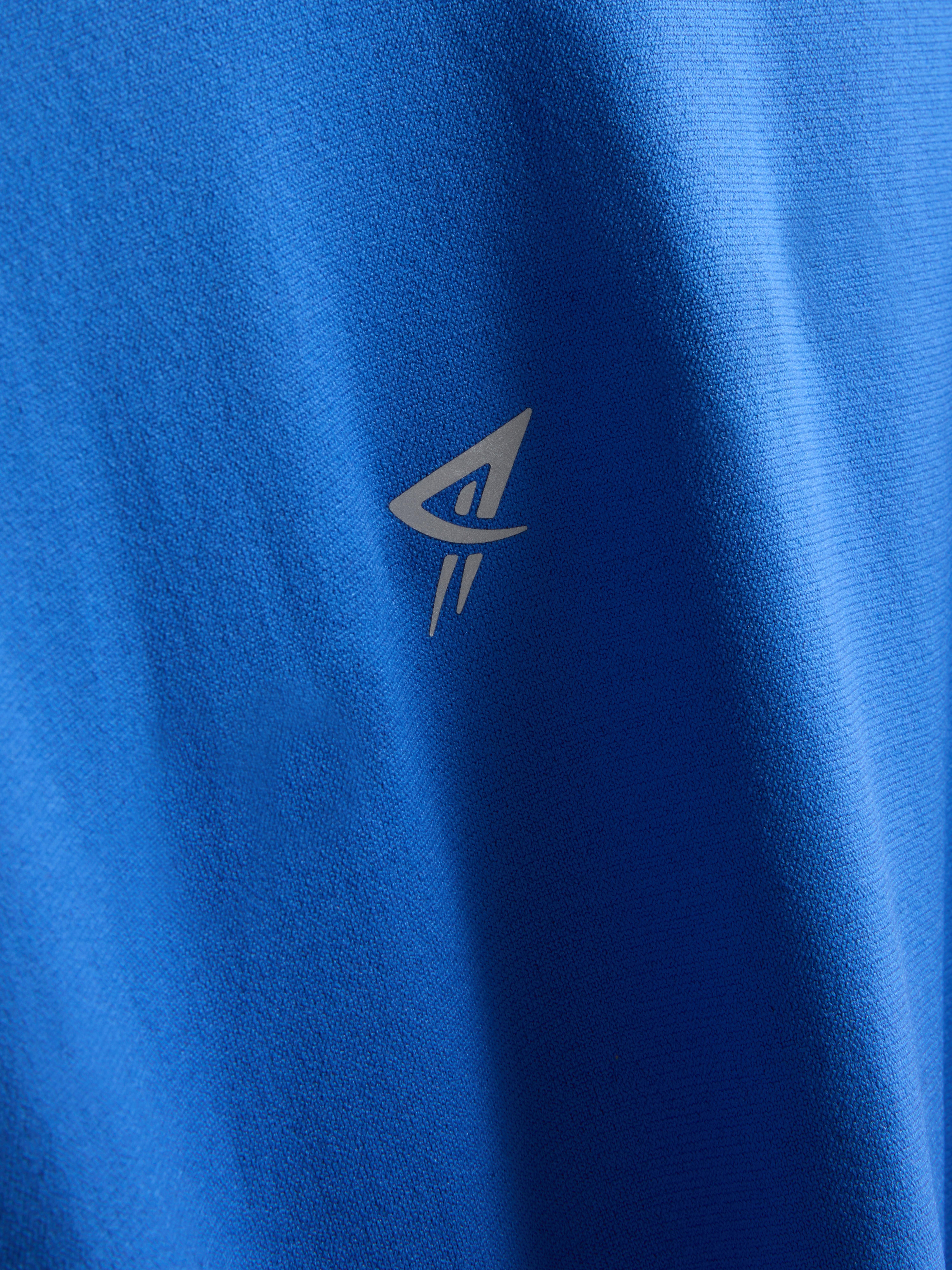 Active Seamless Long-Sleeve T-Shirt - Blue