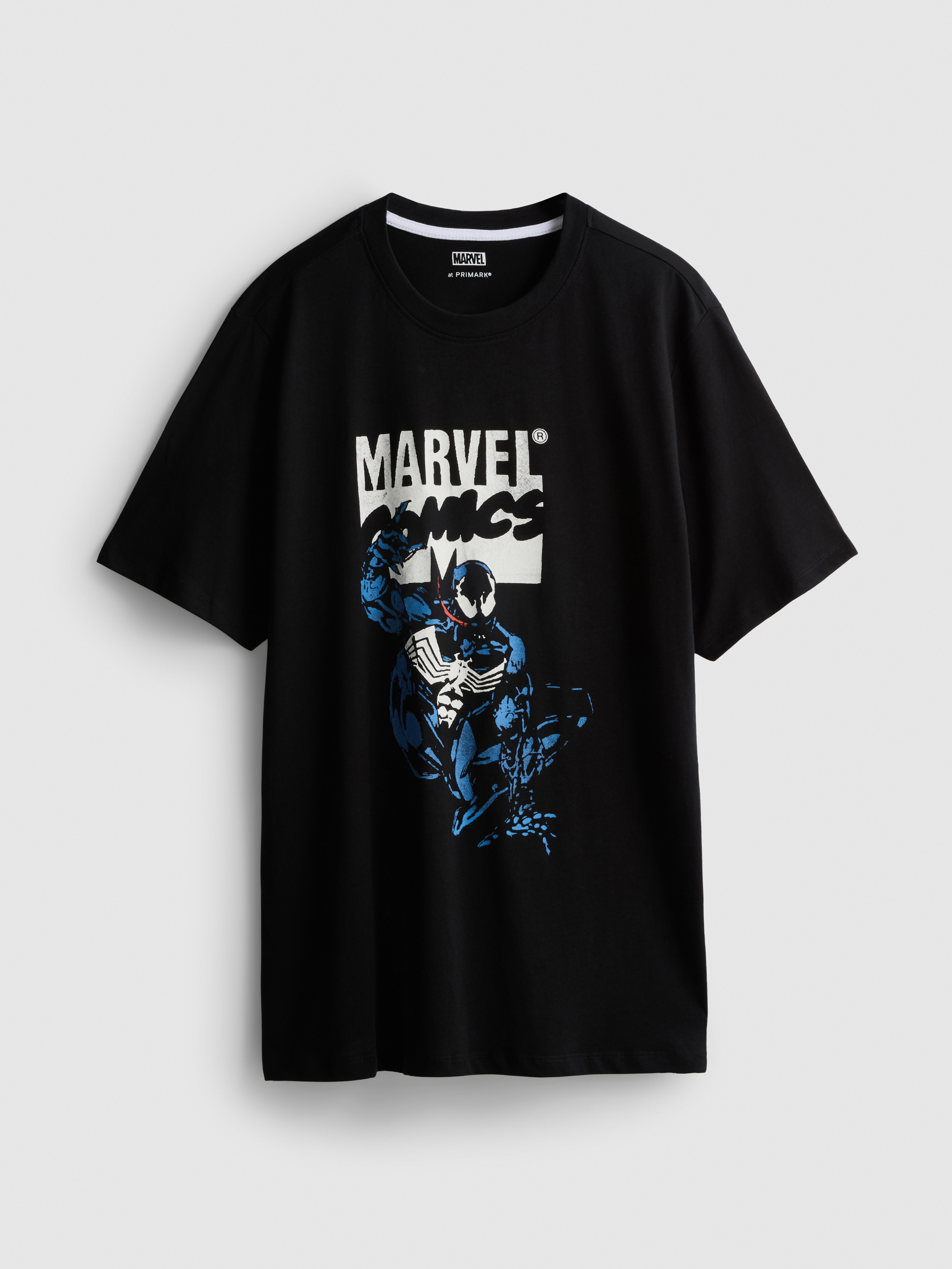 MARVEL Pure Cotton Venom Graphic T-Shirt - Black