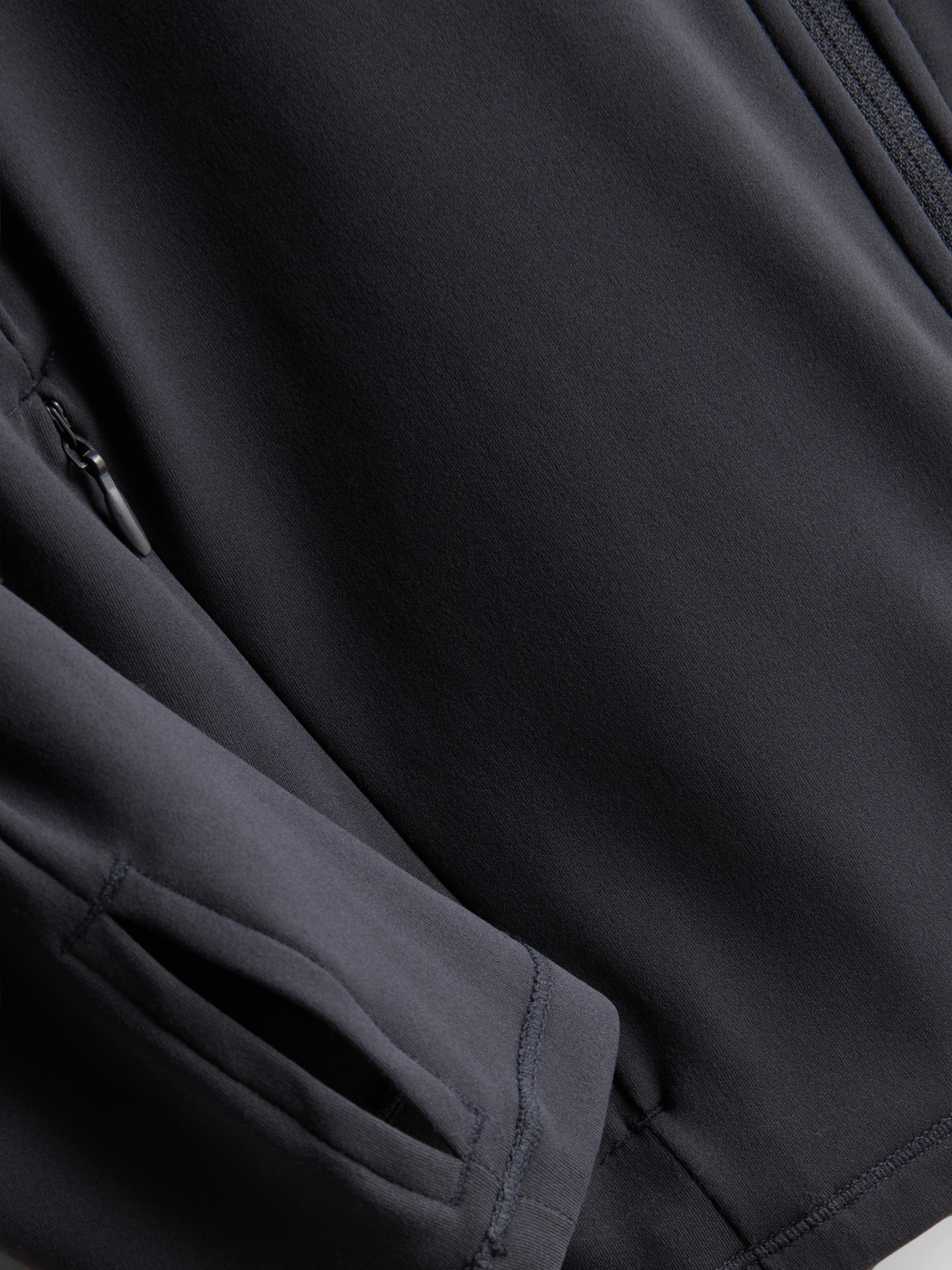 Buttery Soft Zip Through Active Jacket - Petrol