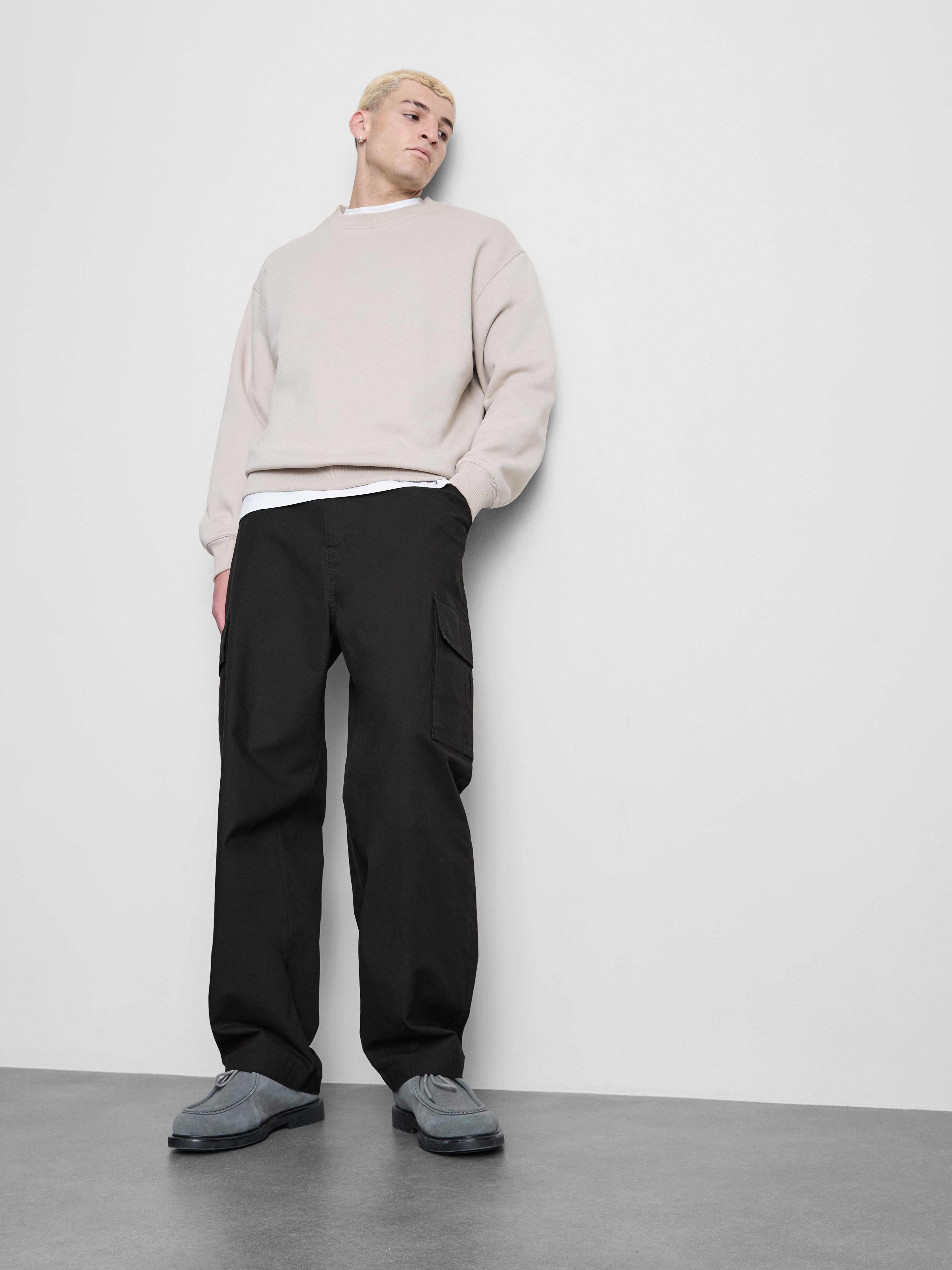 Utility Cargo Pants - Black