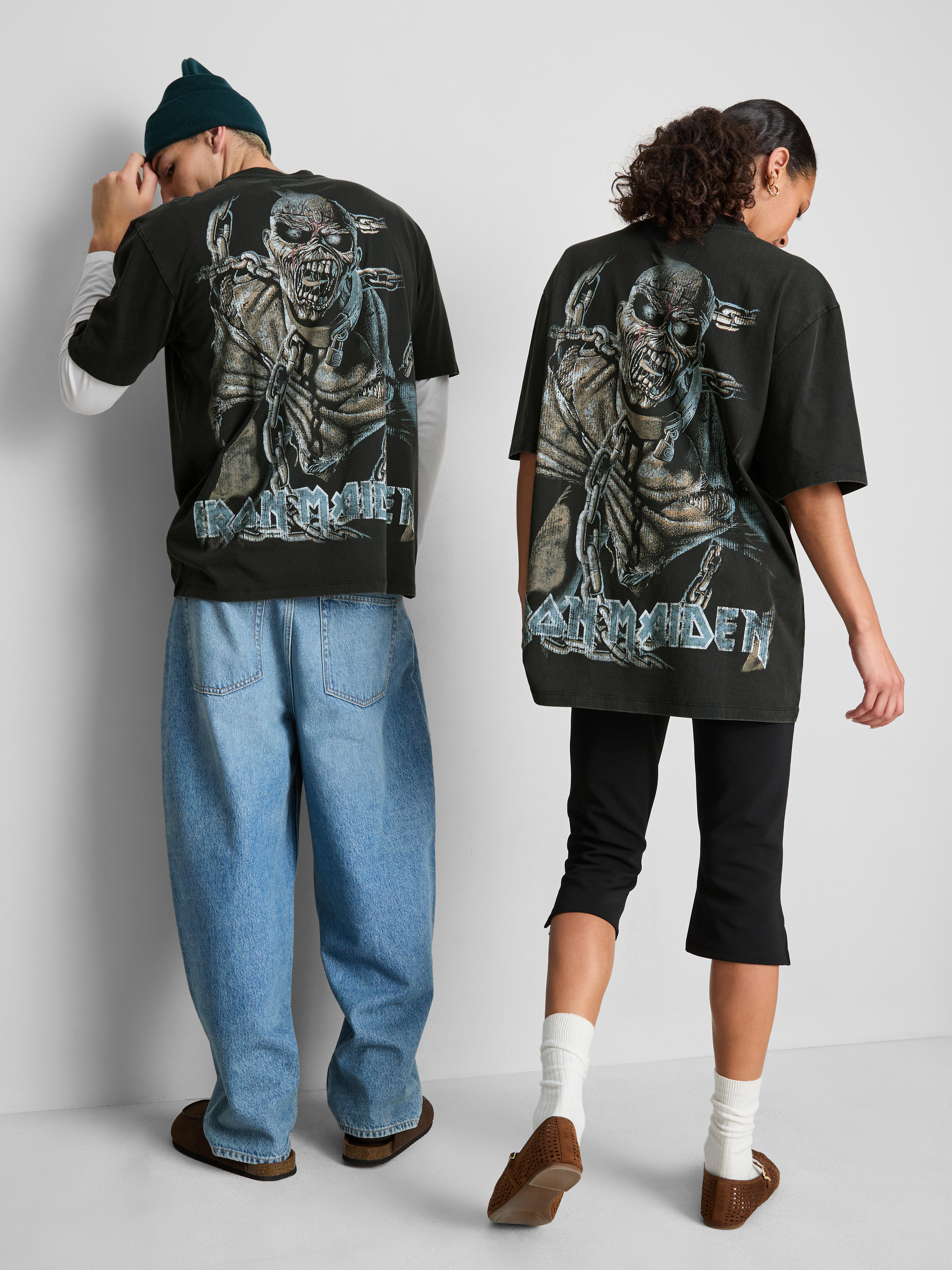 Iron Maiden Piece Of Mind T-Shirt - Black