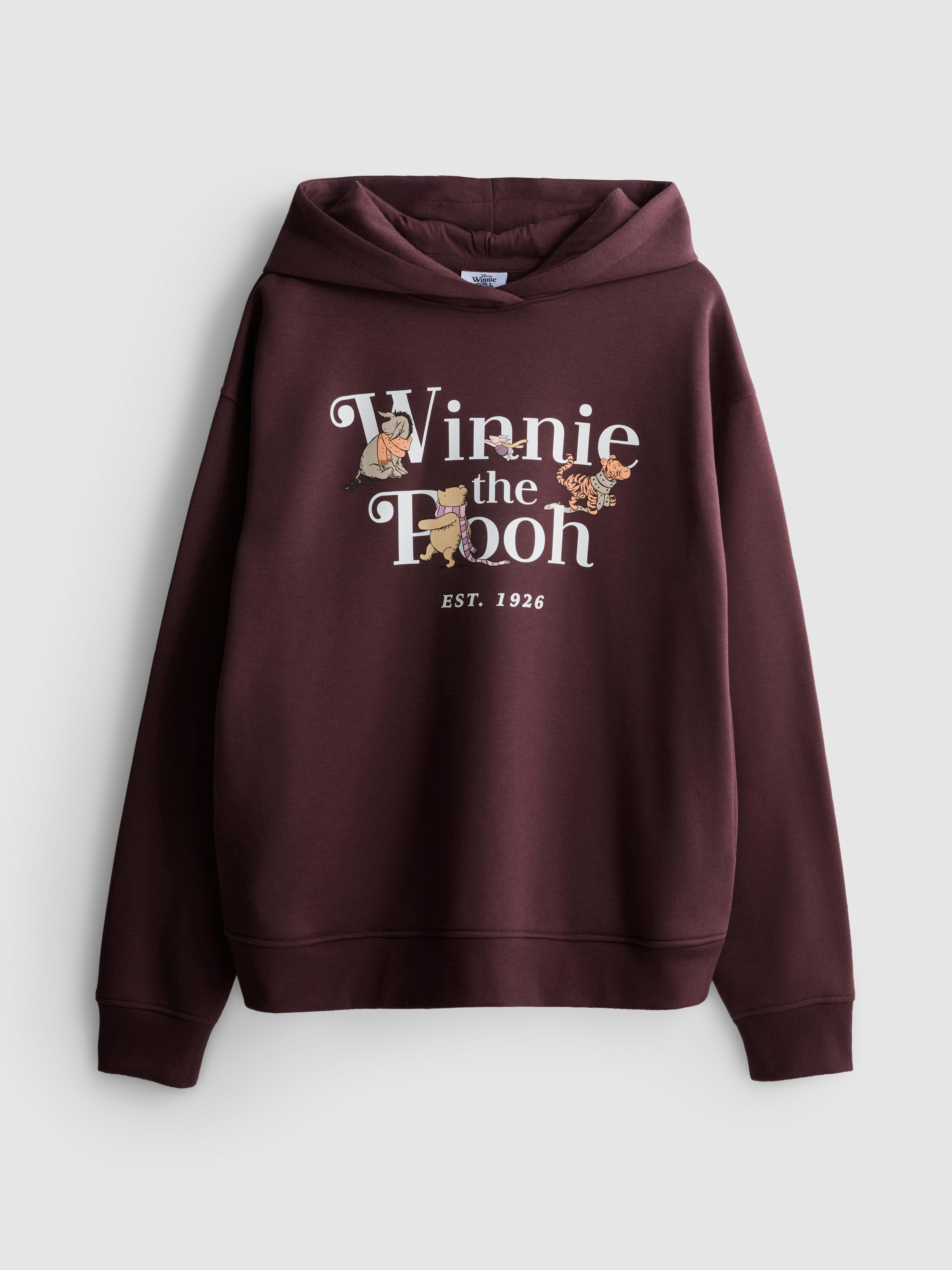 Disney's Winnie the Pooh Cotton-Blend Graphic Hoodie - Purple