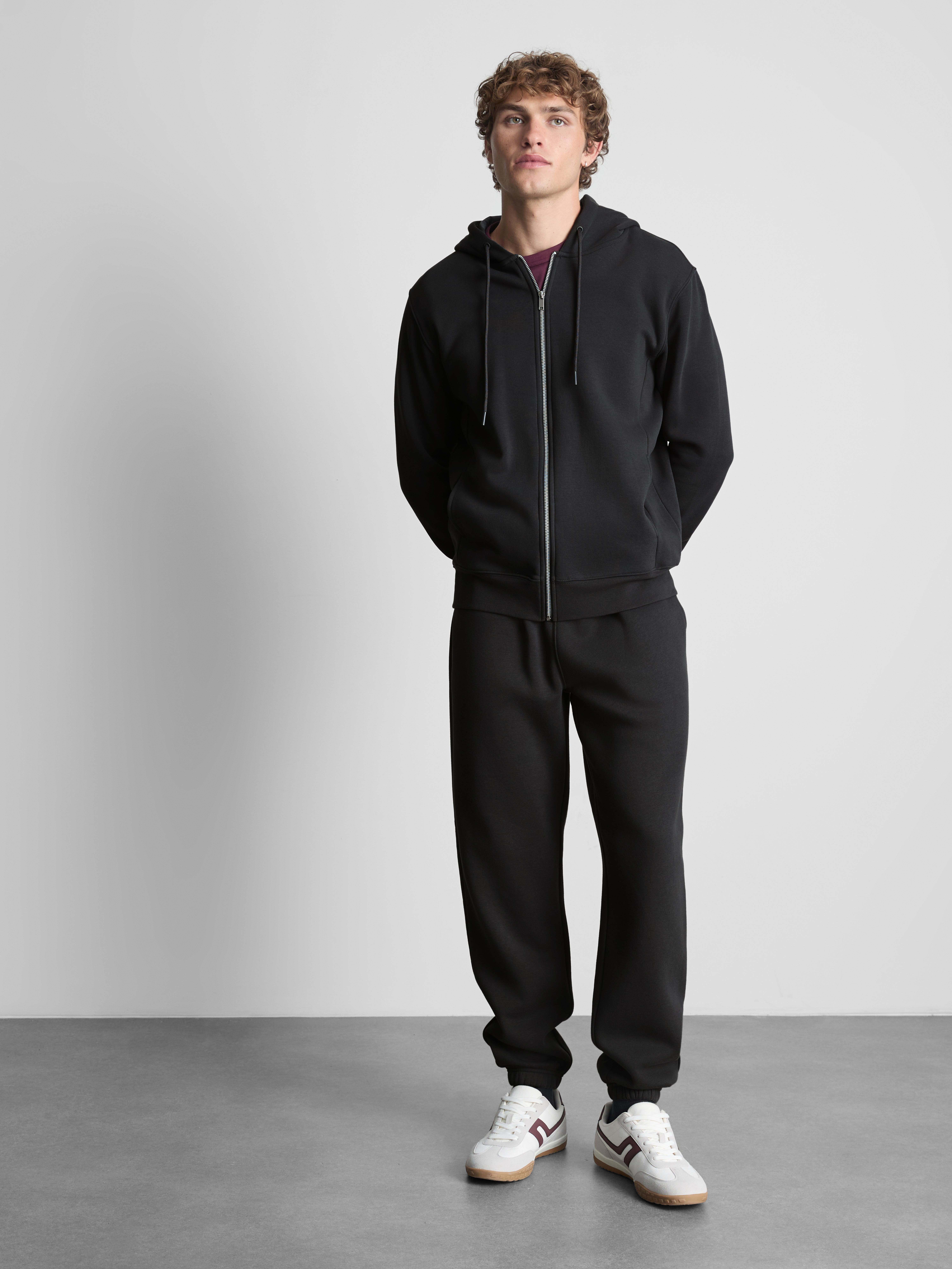 Zip Hoodie - Charcoal