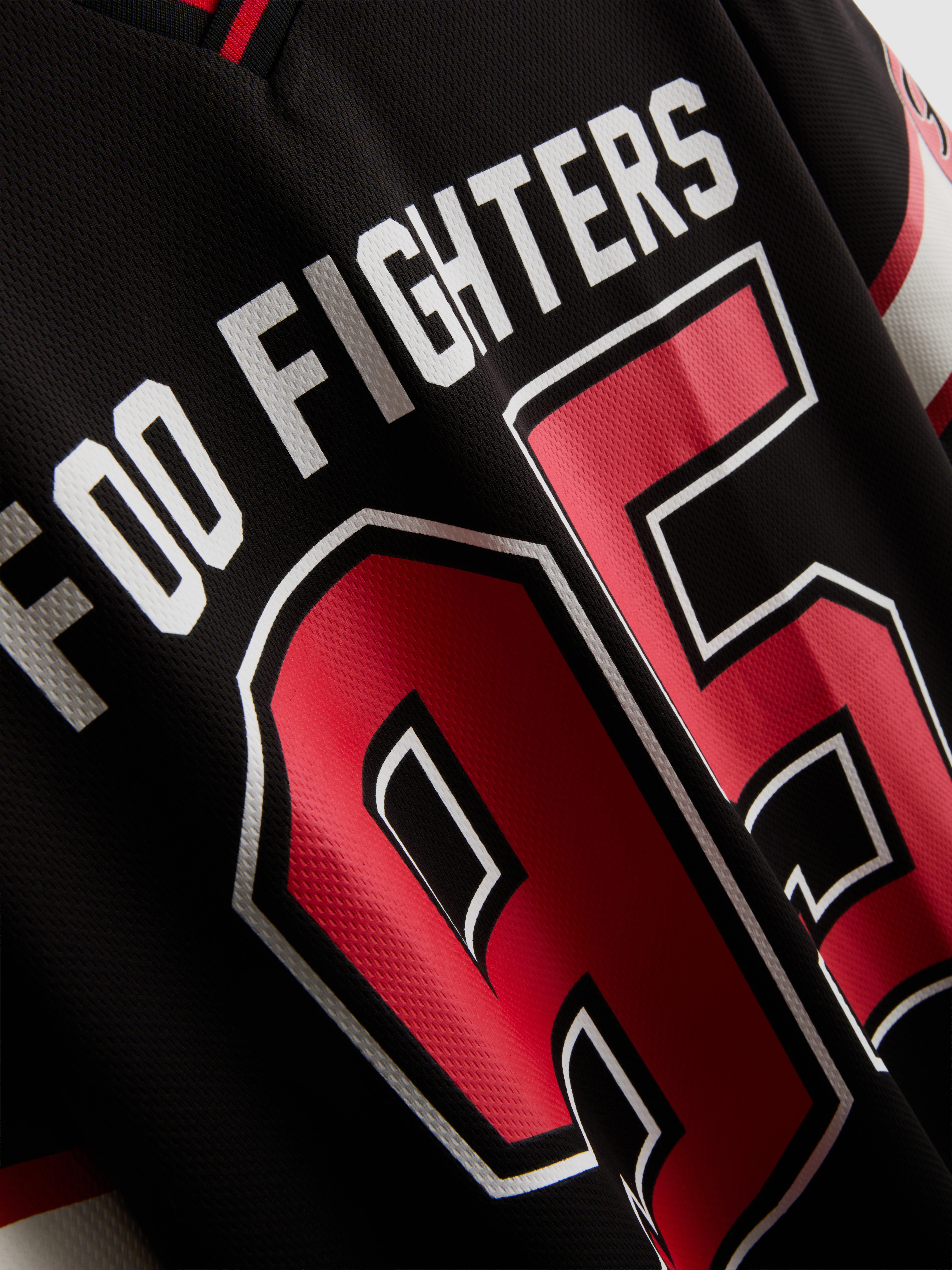 Foo Fighters Mesh Band T-Shirt - Black