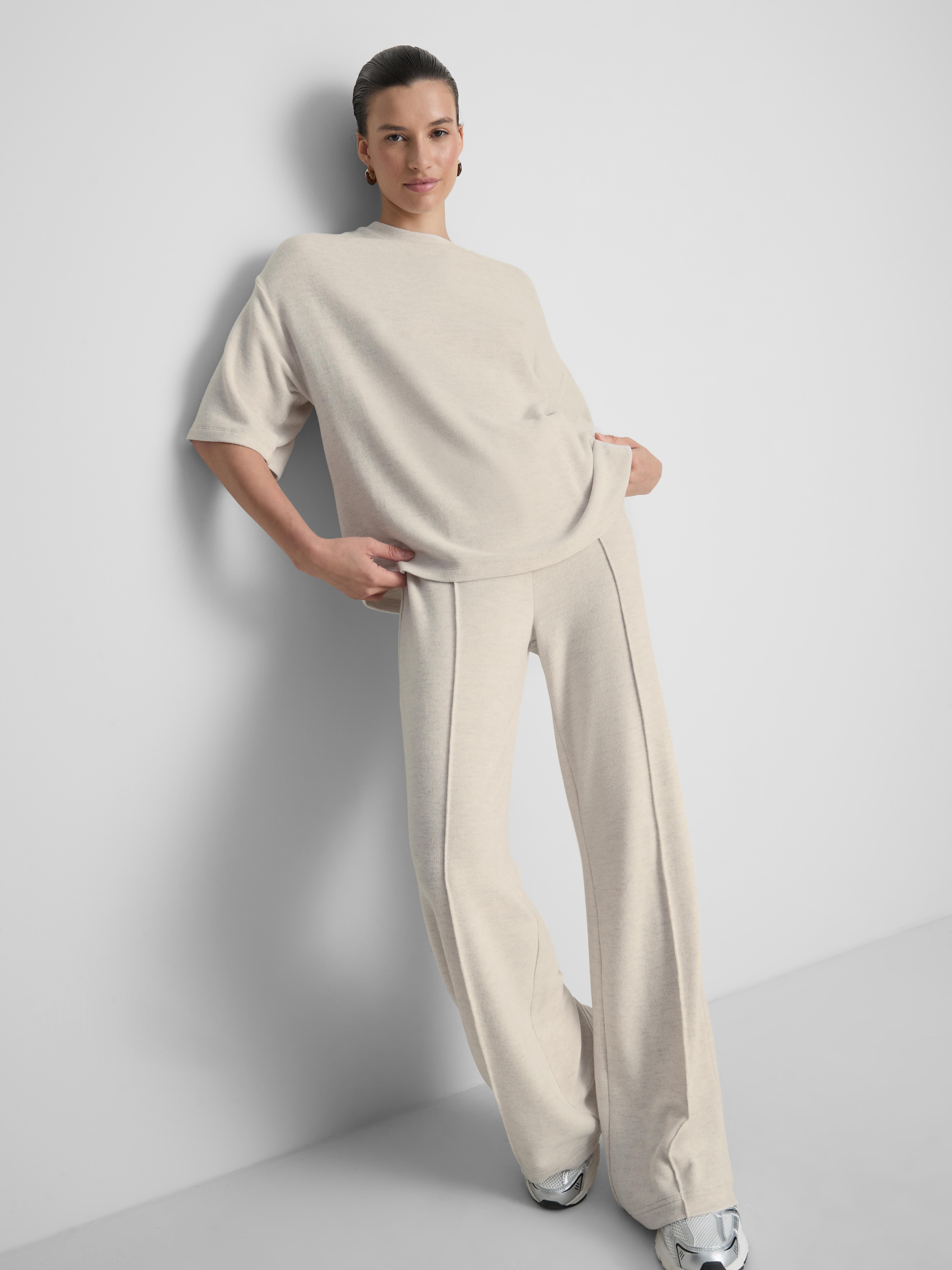 Cozy Oversized Tee - Oatmeal