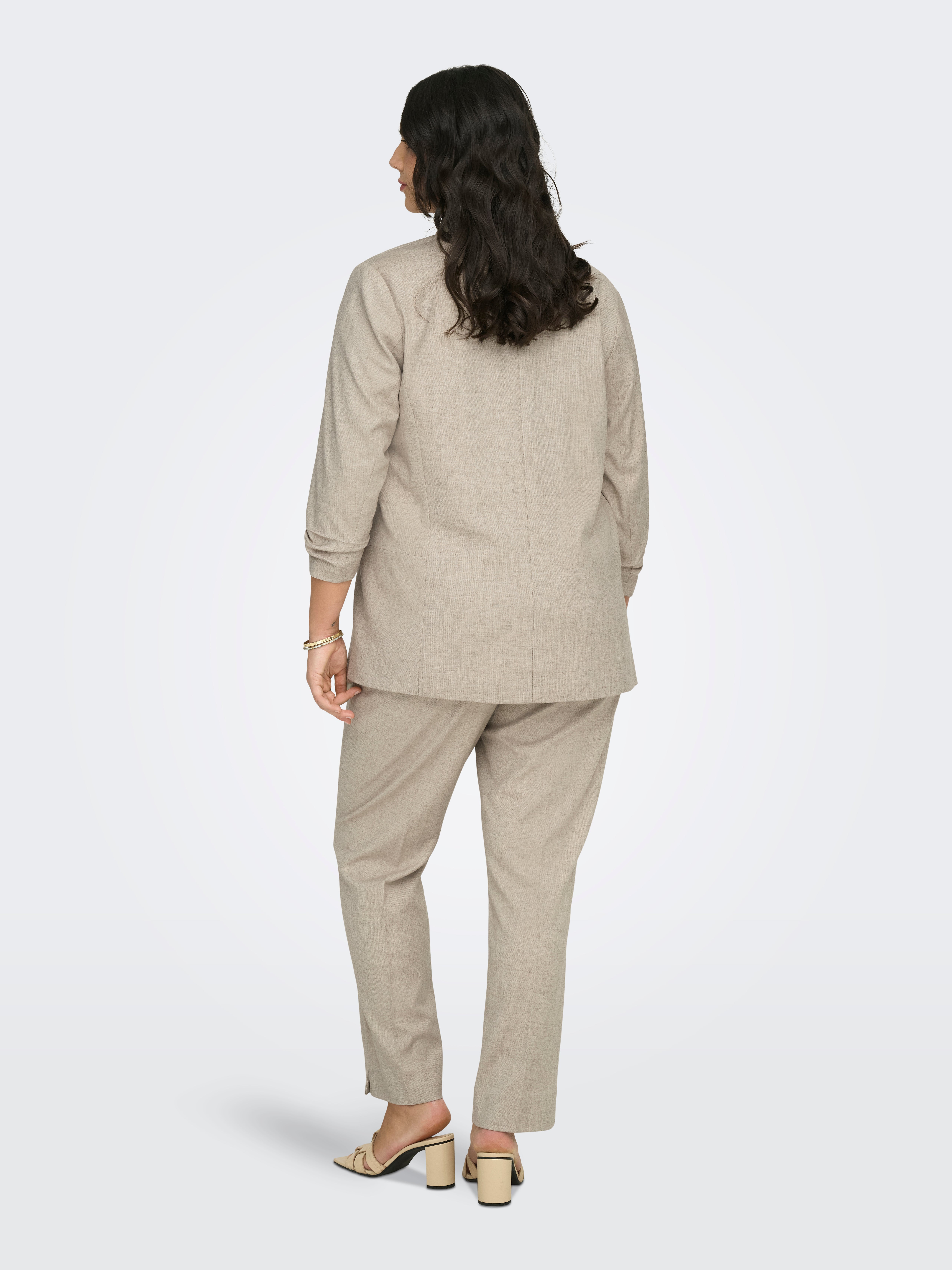 CARELLY Blazer White Pepper