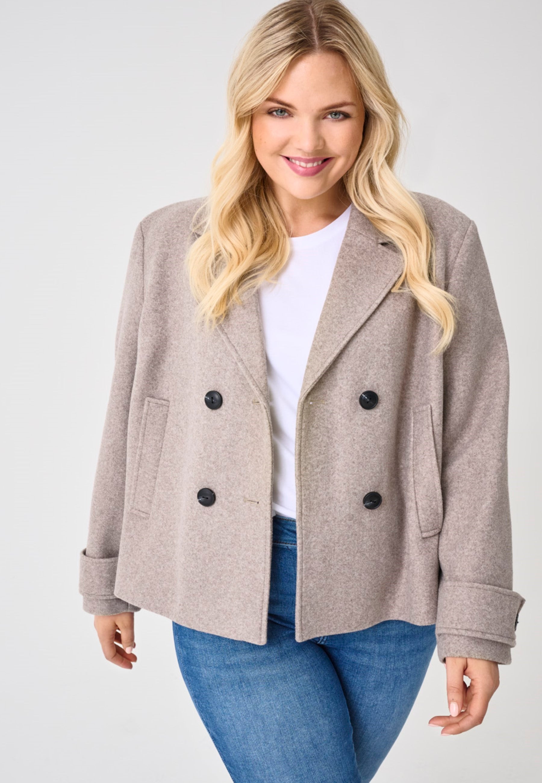 CARFREJA Coat Mocha Meringue