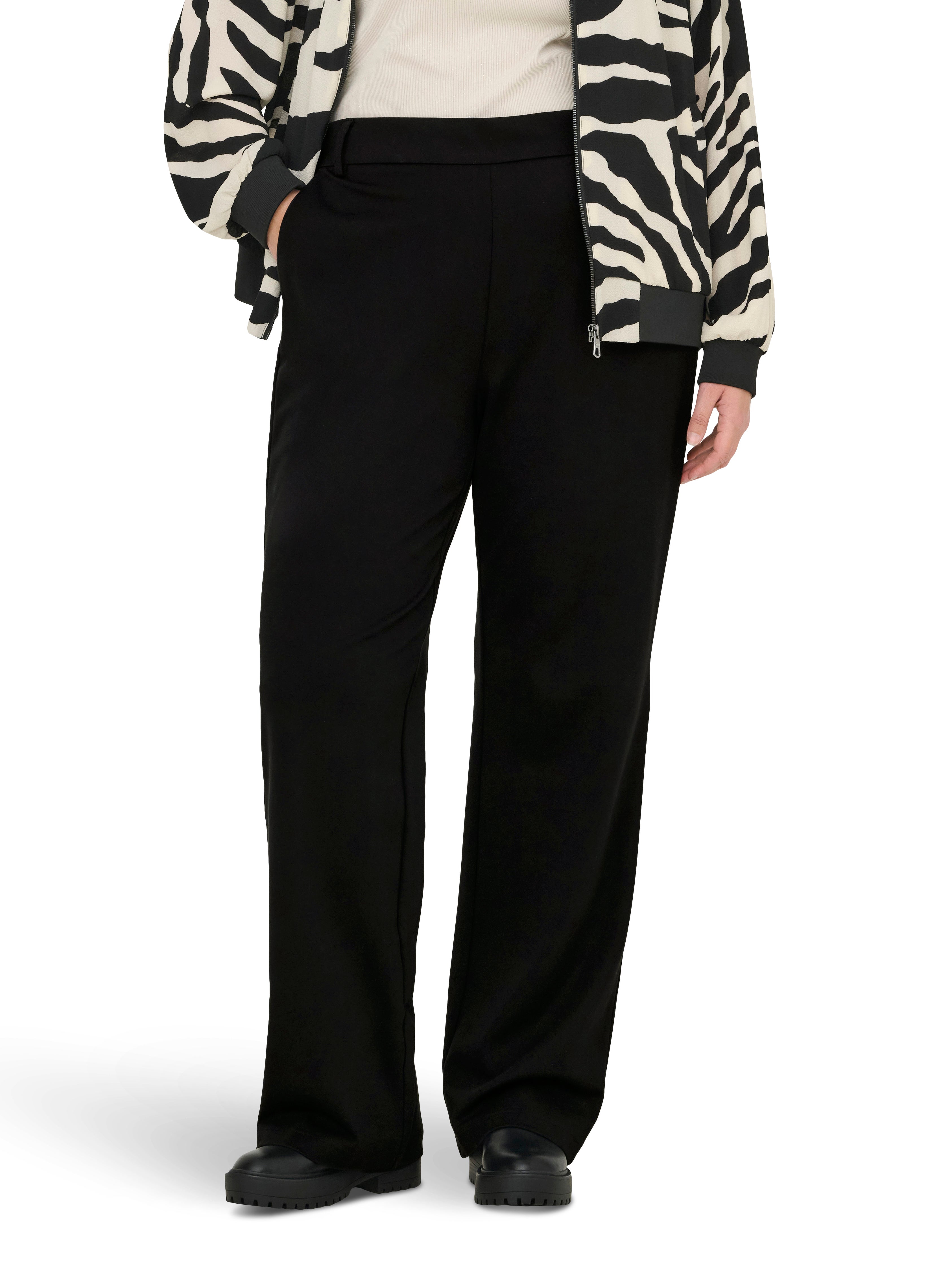 CARGOLDTRASH Straight Fit Trousers Black