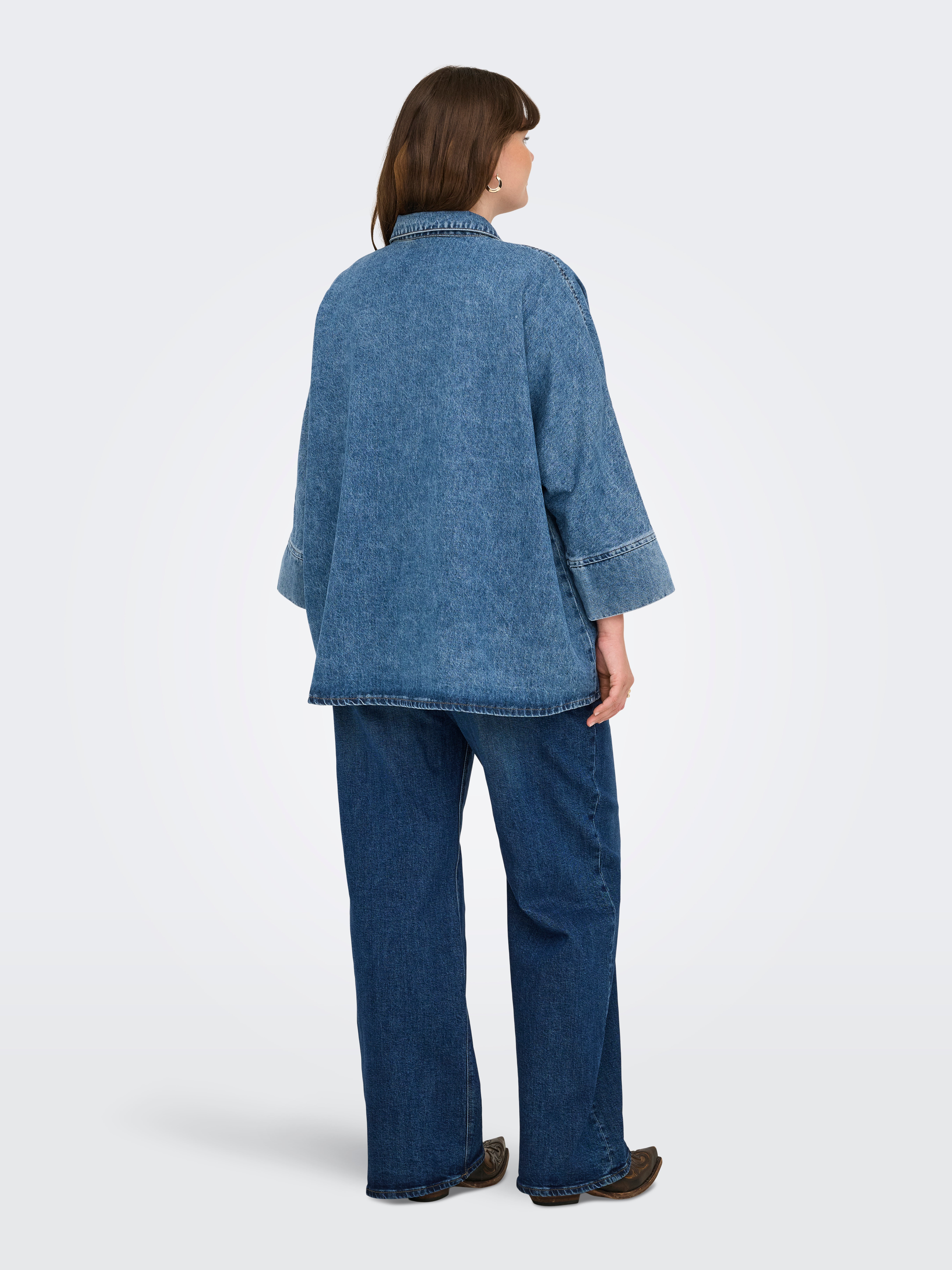 CARGRACE Denim shirt Medium Blue Denim