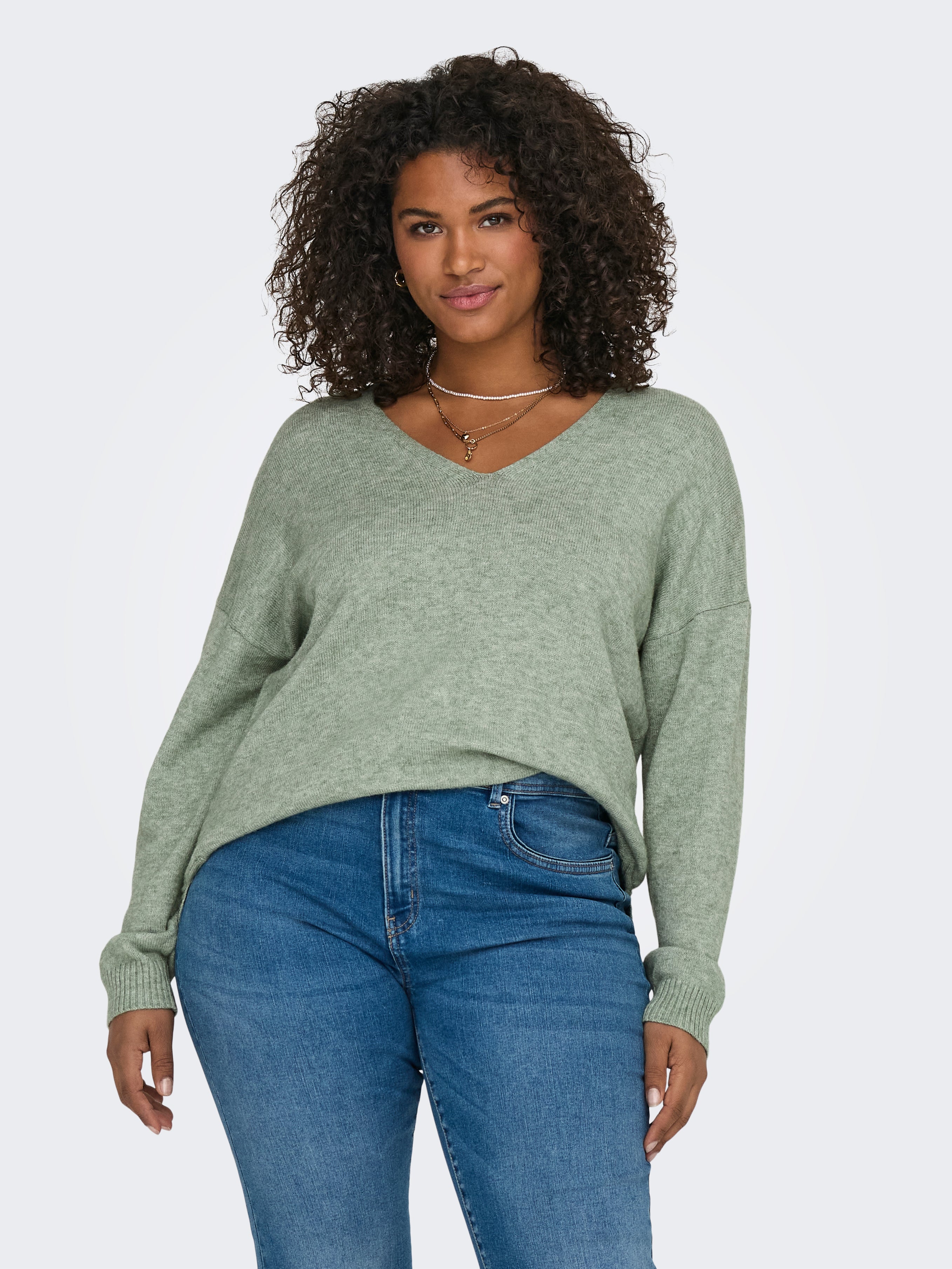 CARMARGARETA Knitted pullover Basil