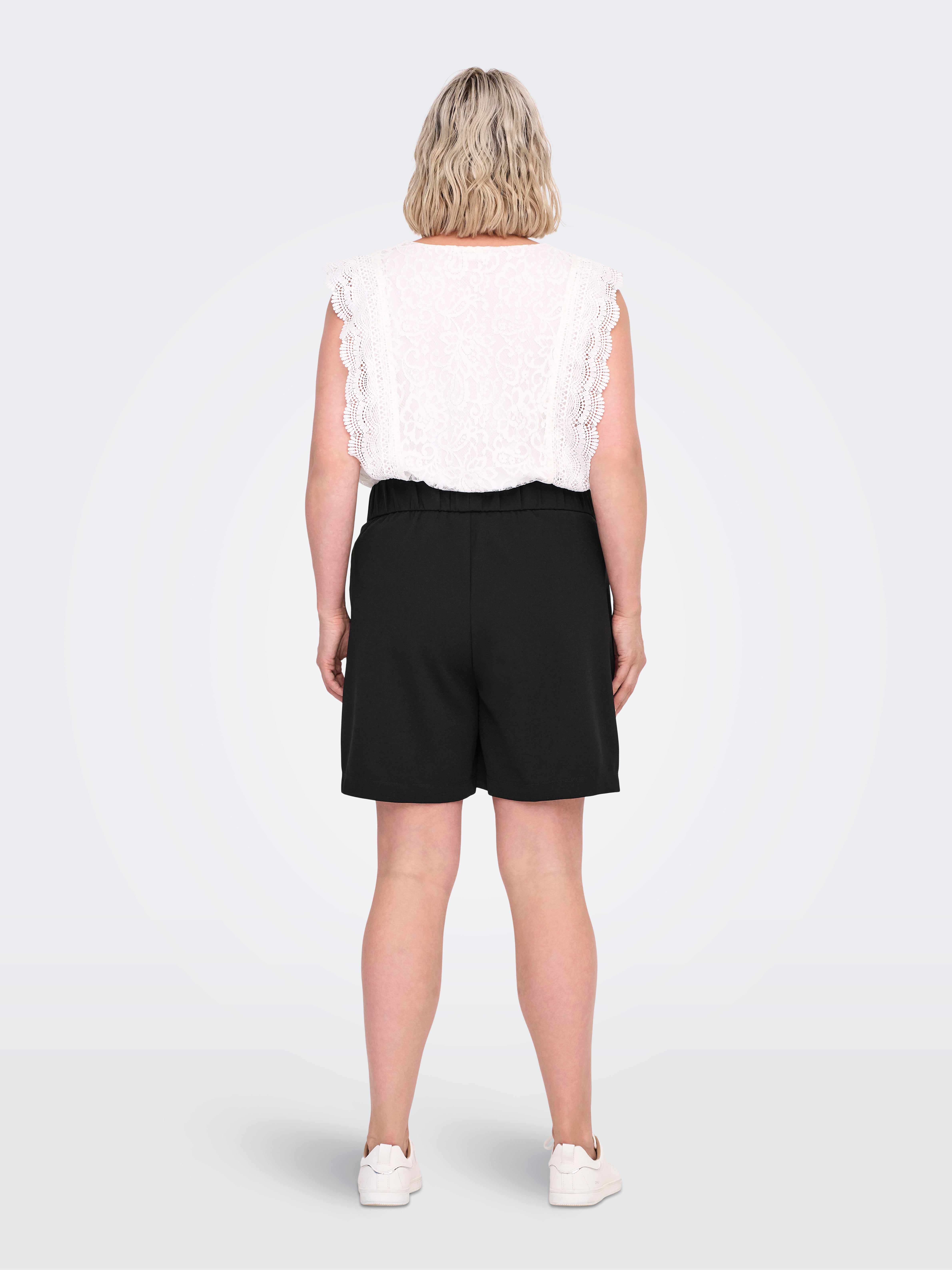 CARSTILLA High waist Regular Fit Shorts Black