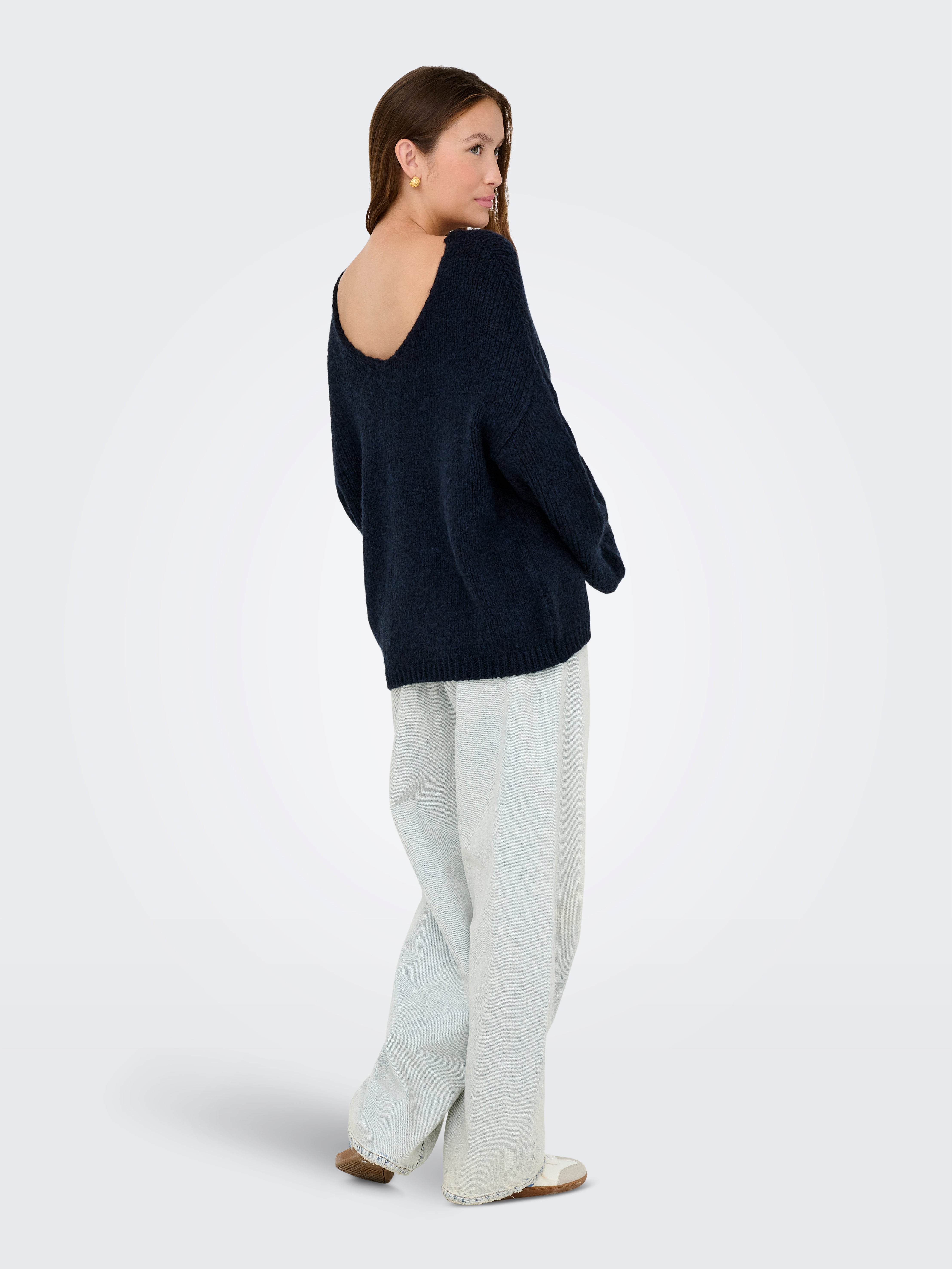 JDYDINEA Knitted pullover Total Eclipse