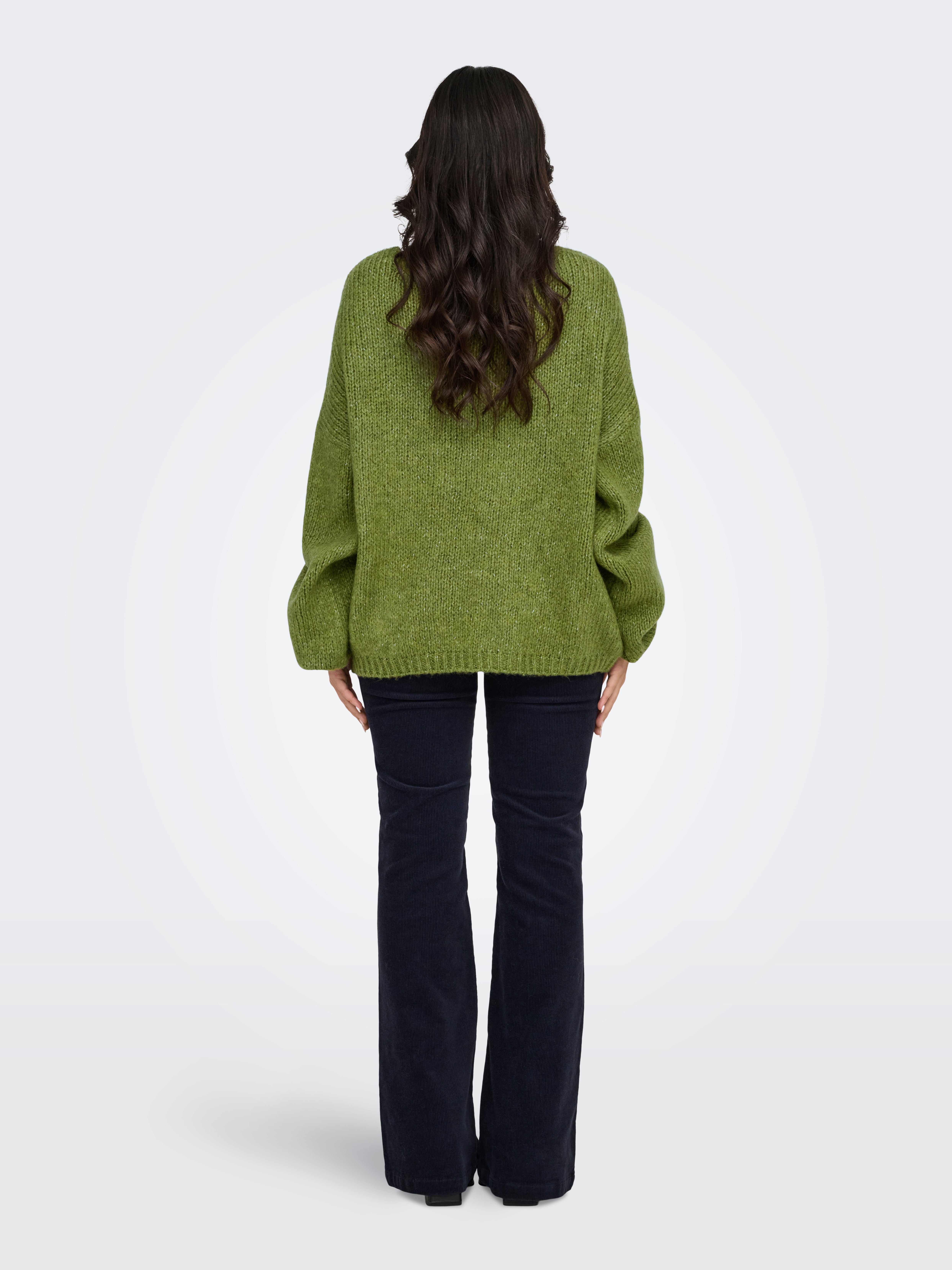 JDYDINEA Knitted pullover Fern