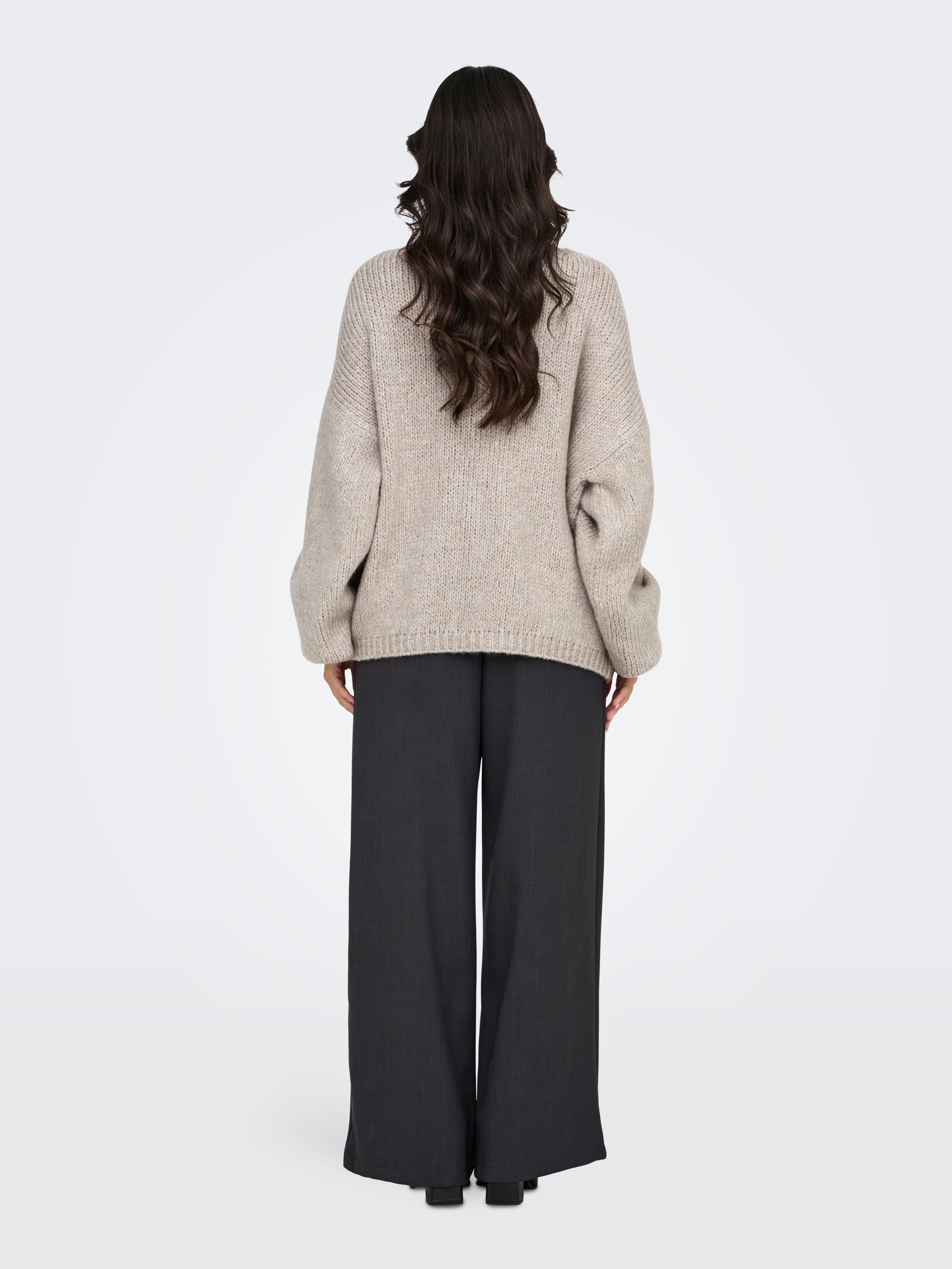 JDYDINEA Knitted pullover Chateau Gray