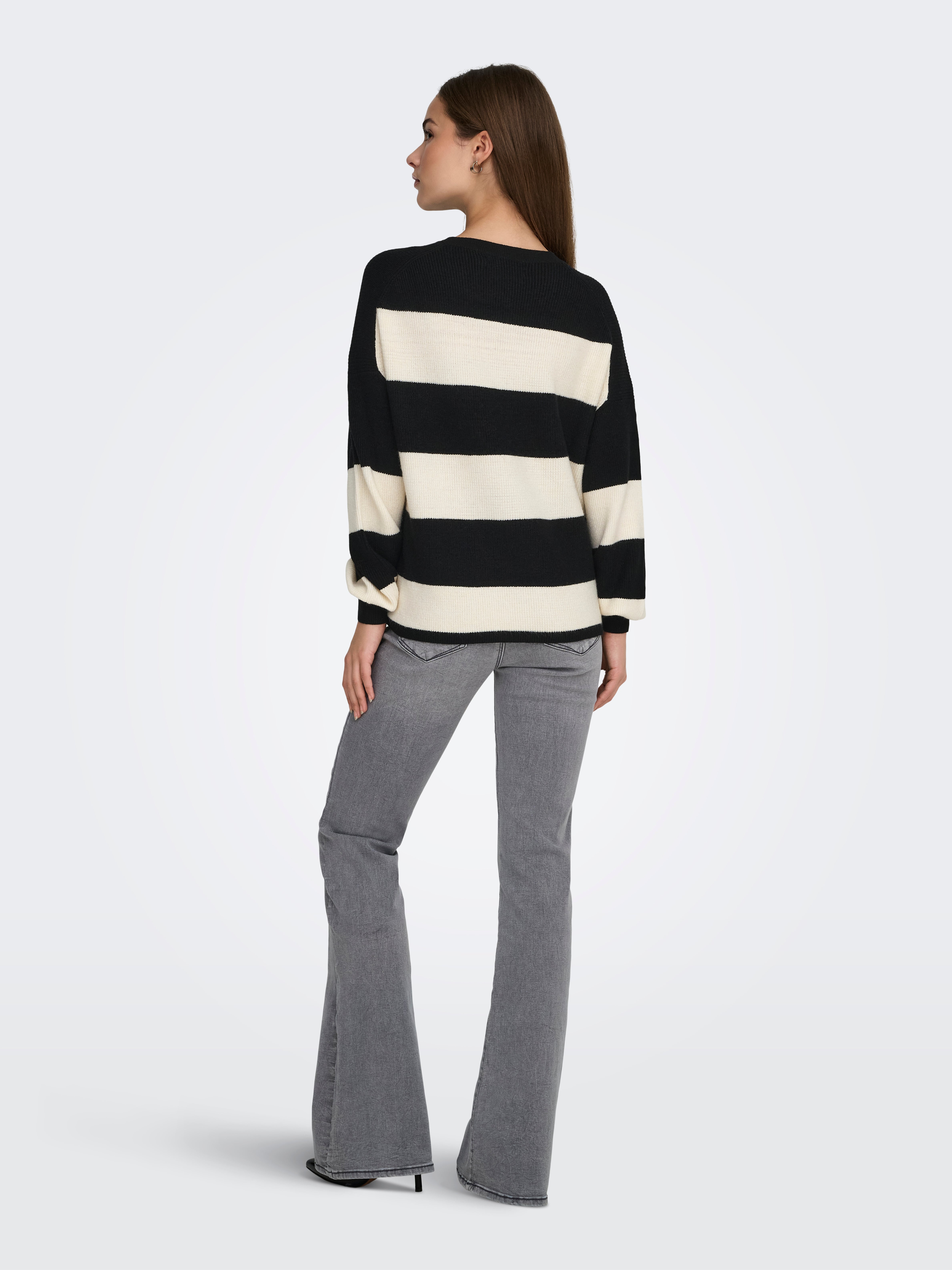 ONLATIA Knitted pullover Black