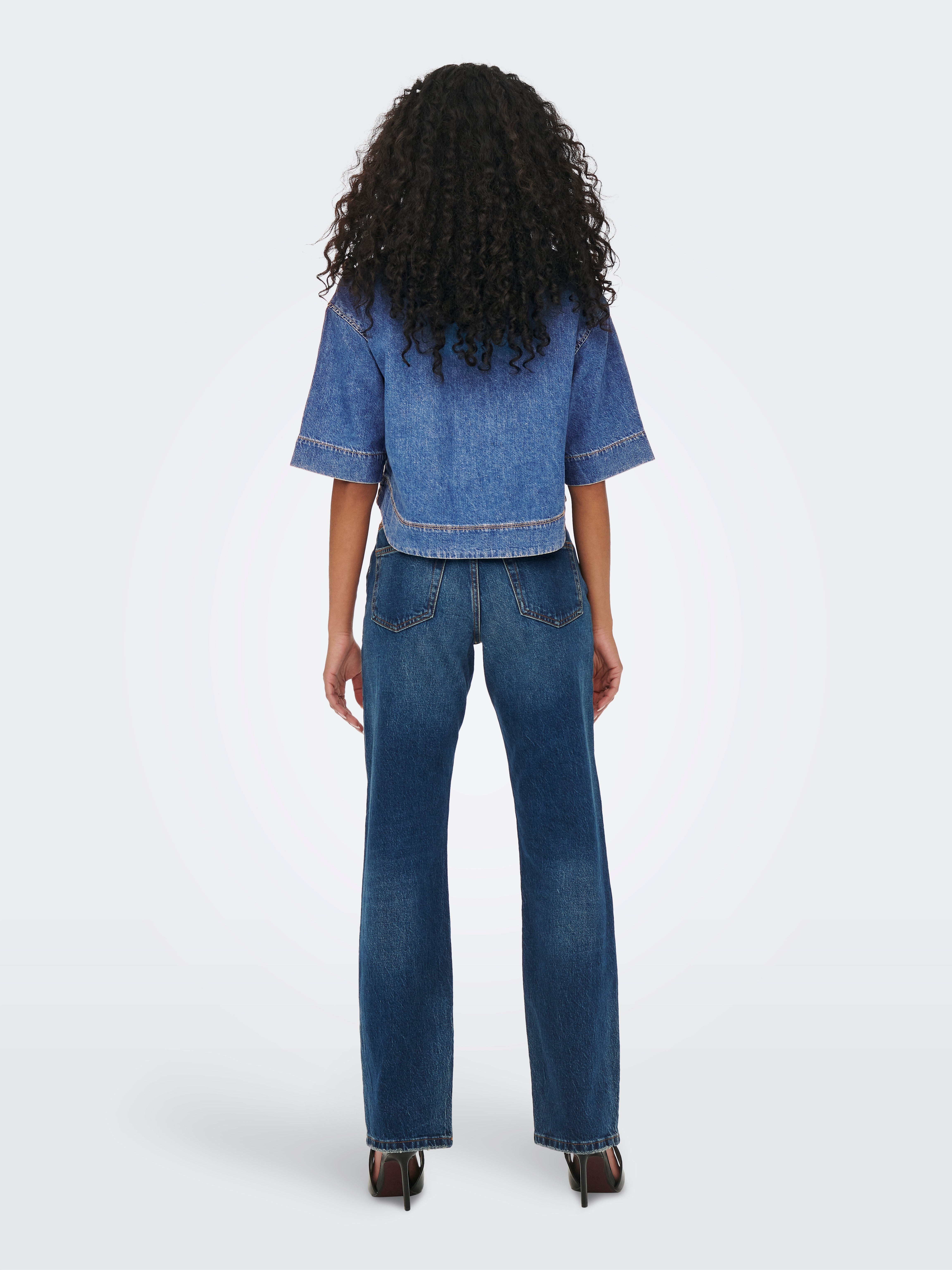 ONLCLEO Denim shirt Medium Blue Denim