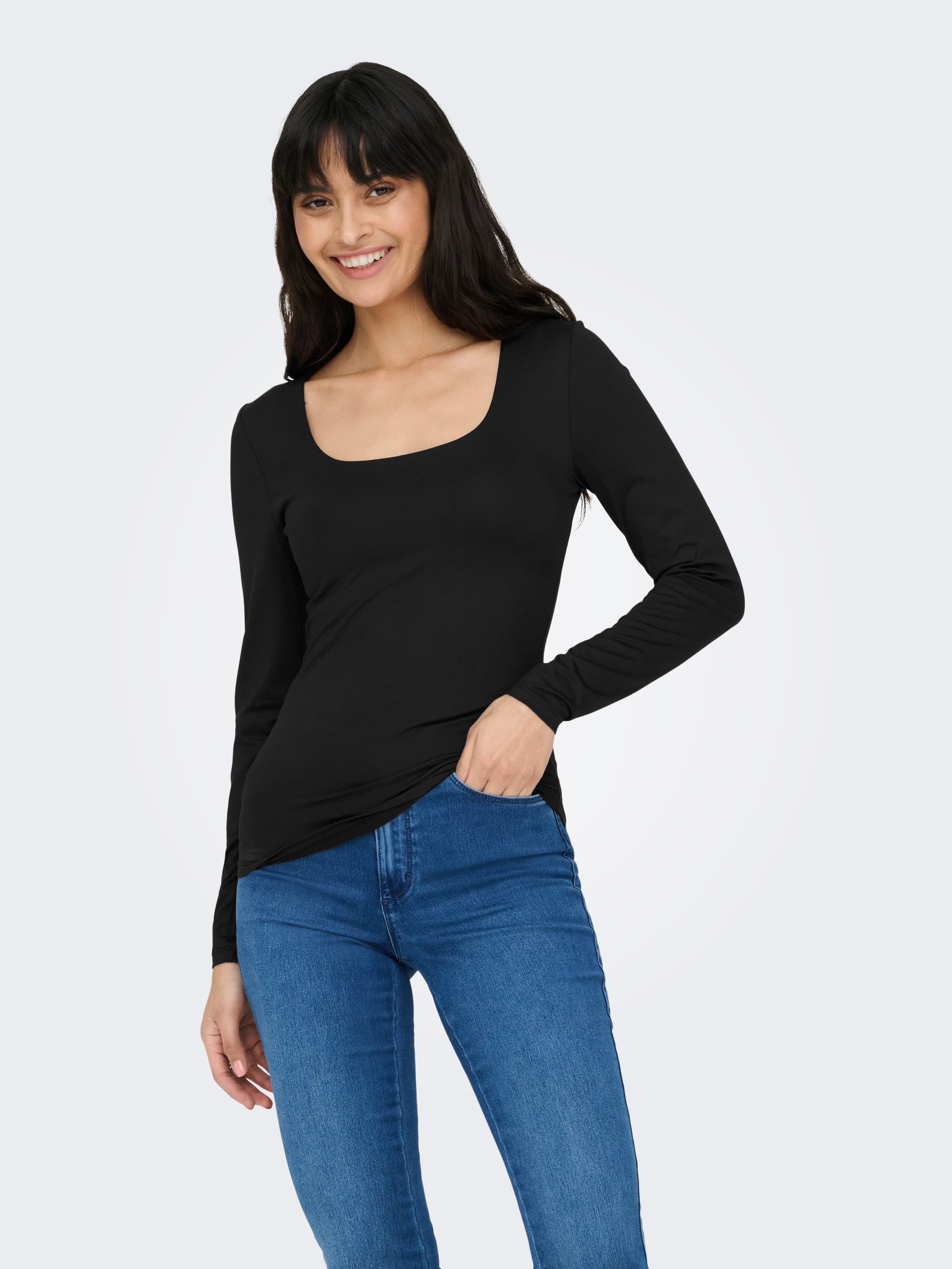 ONLEA Top Black