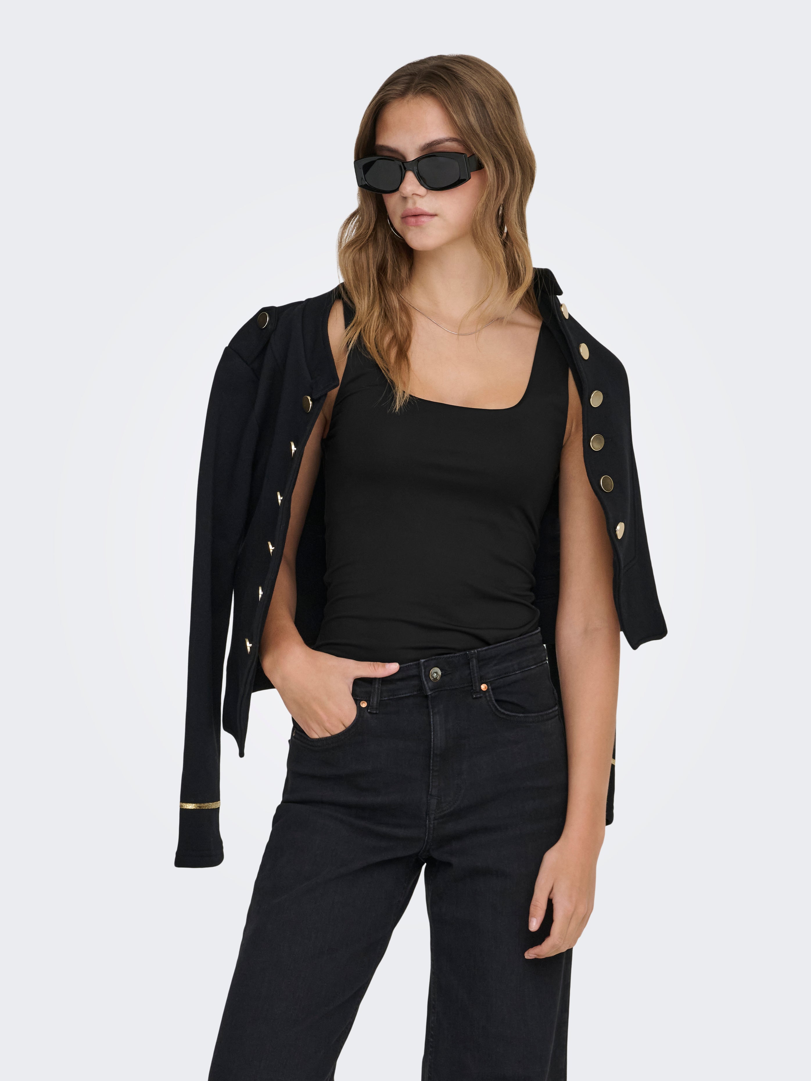 ONLEA Tank top Black