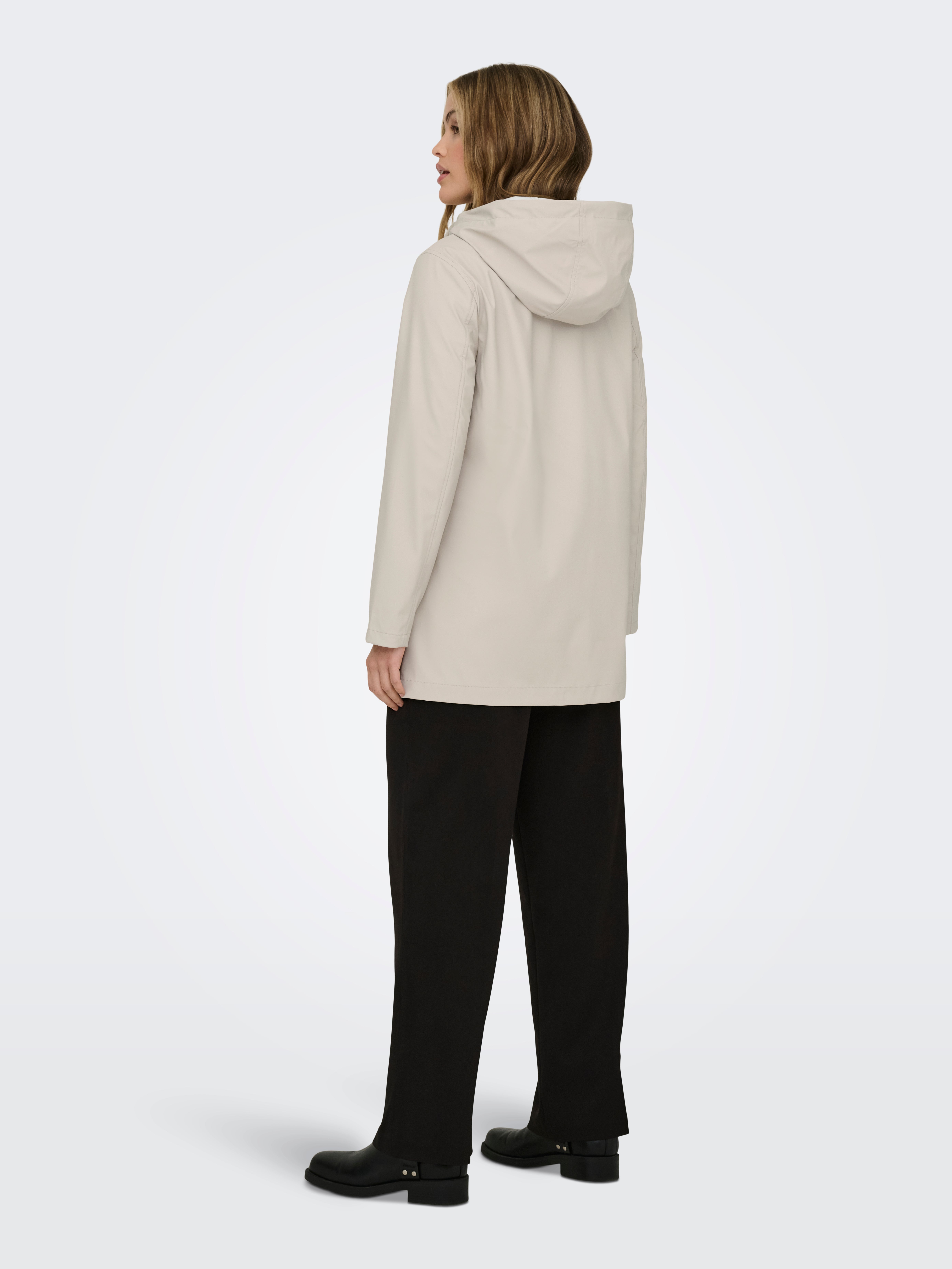 ONLELISA Raincoat Silver Lining