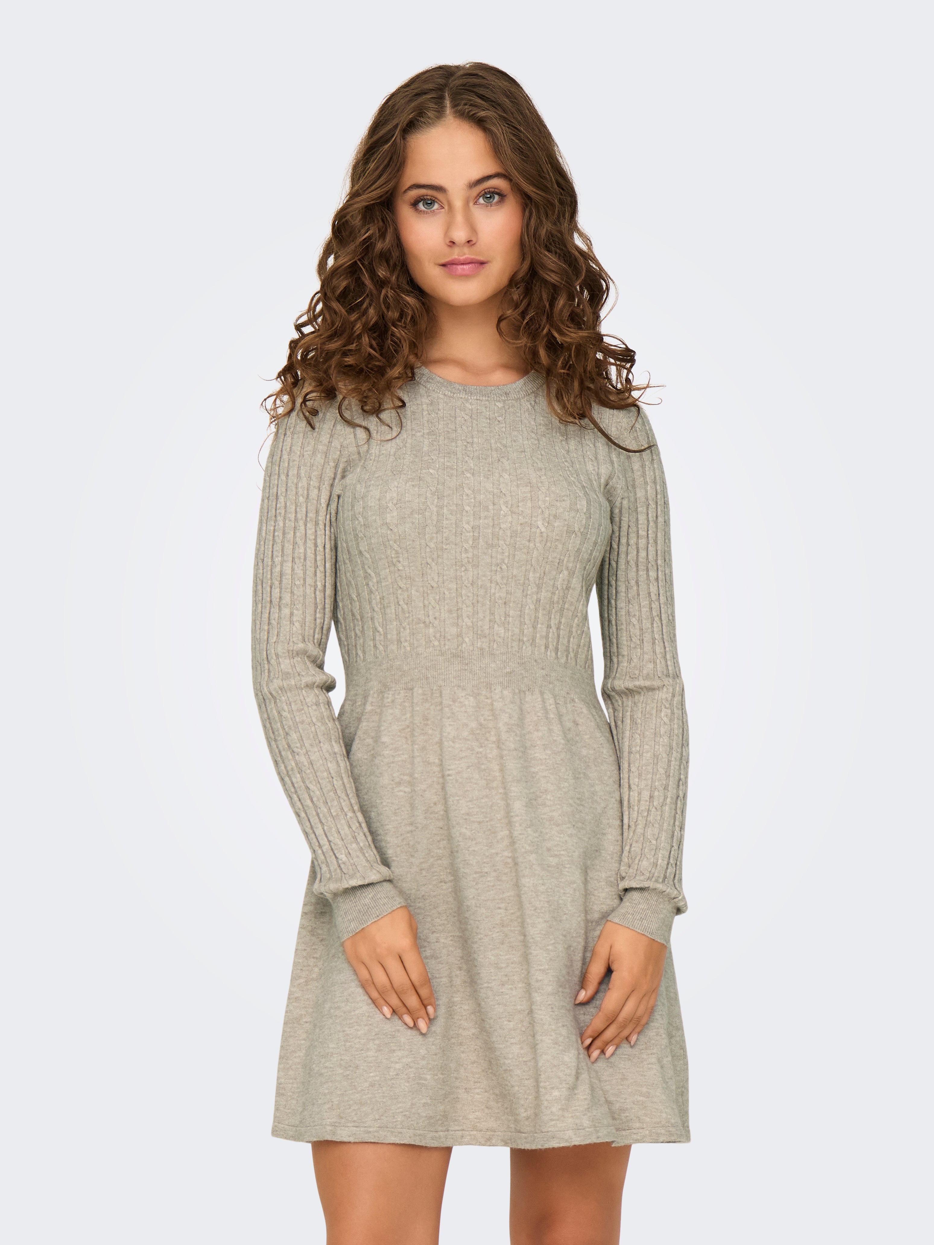 ONLFIA Short dress Weathered Teak