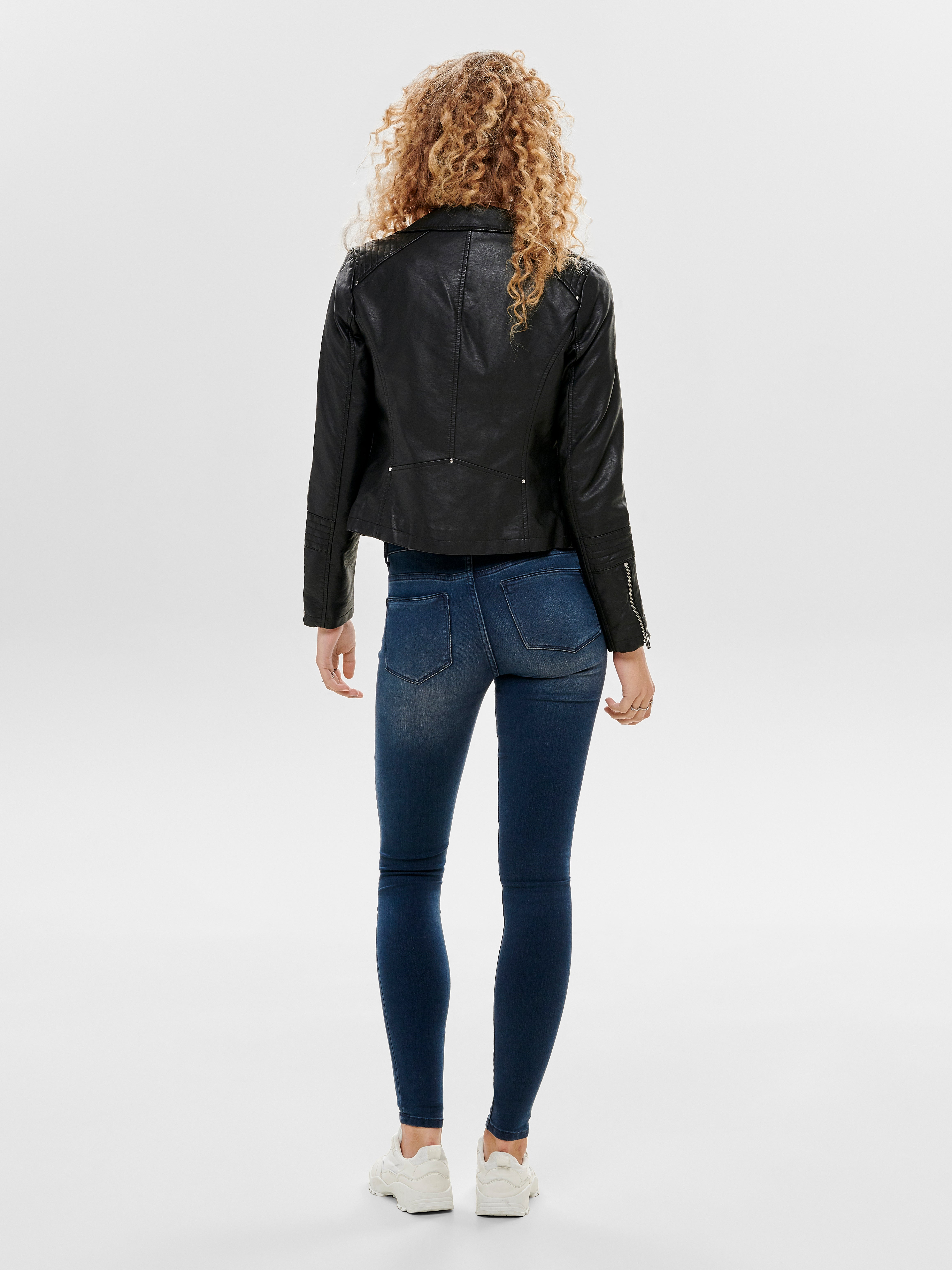 ONLGEMMA Biker jacket Black
