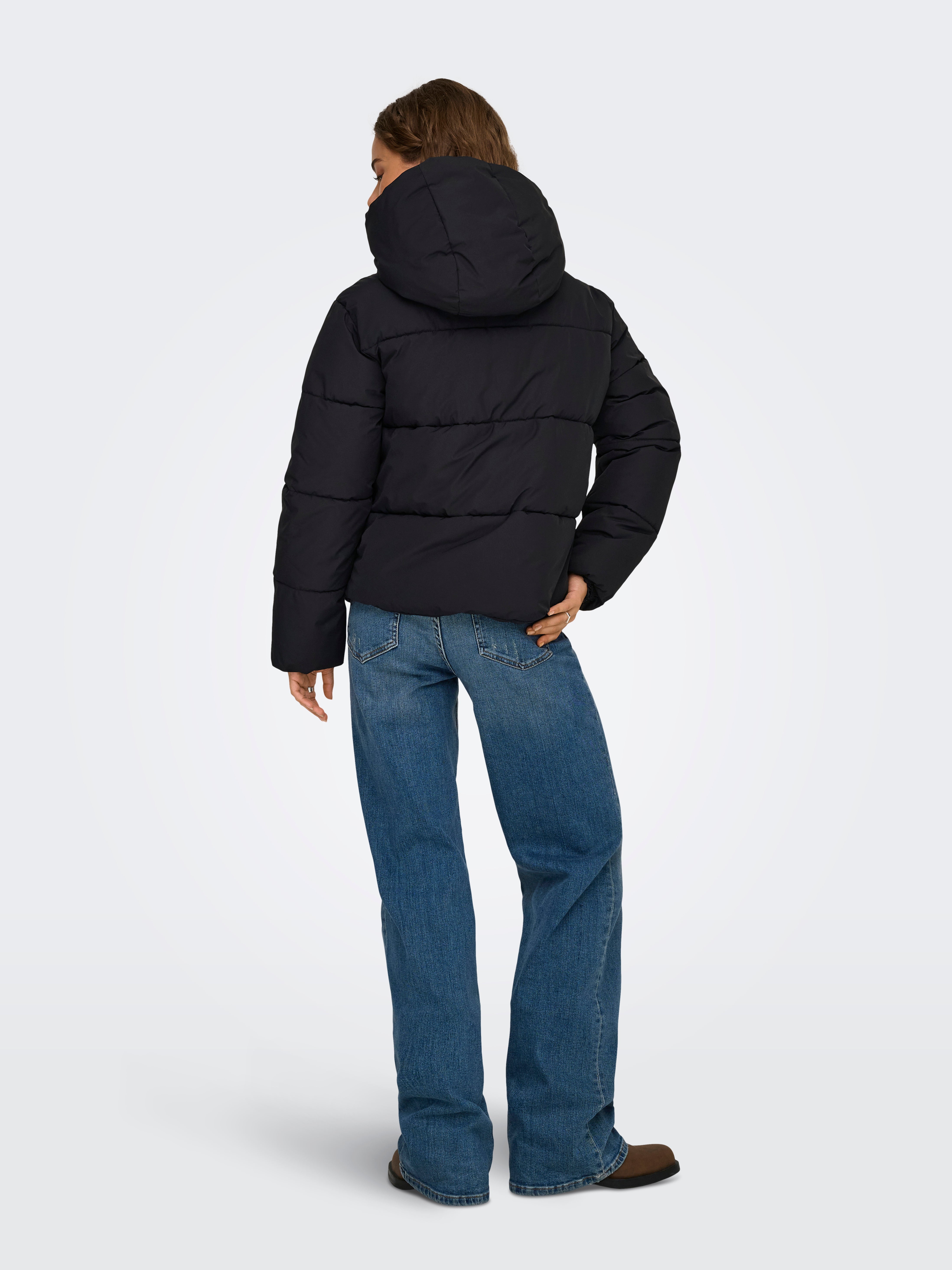 ONLJUTA Puffer jacket Black