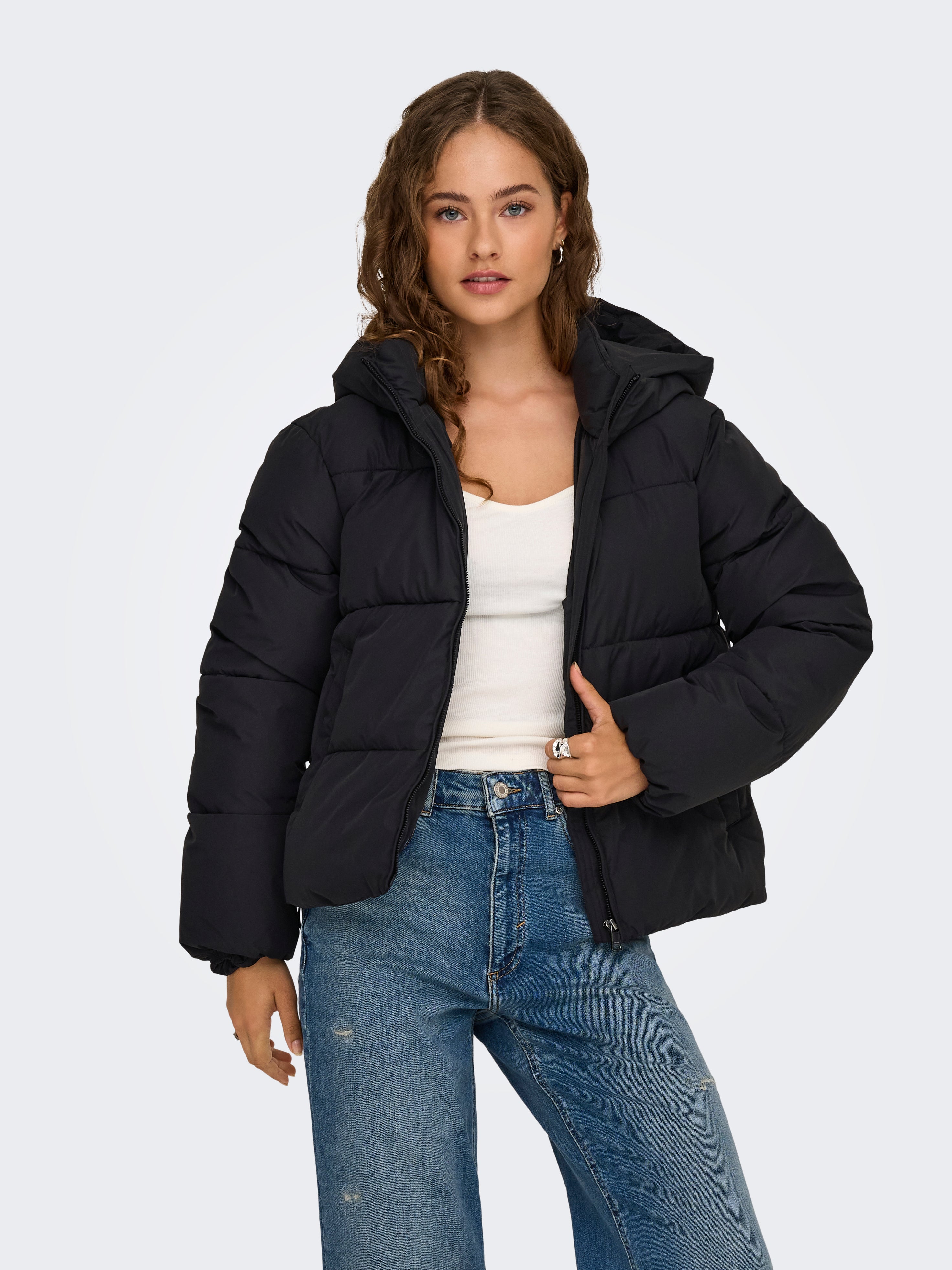 ONLJUTA Puffer jacket Black
