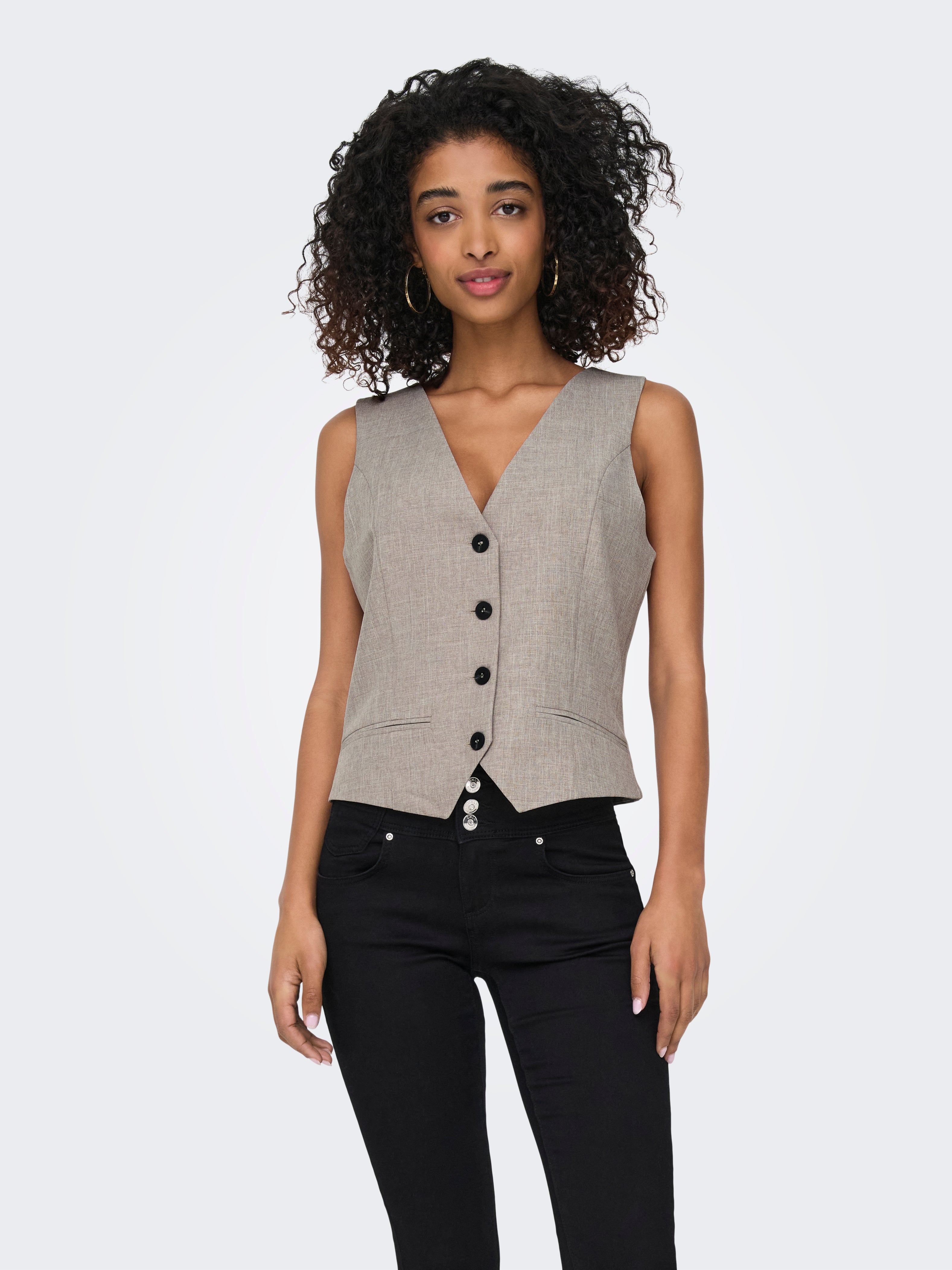 ONLLINDA Tailored Waistcoat Fungi