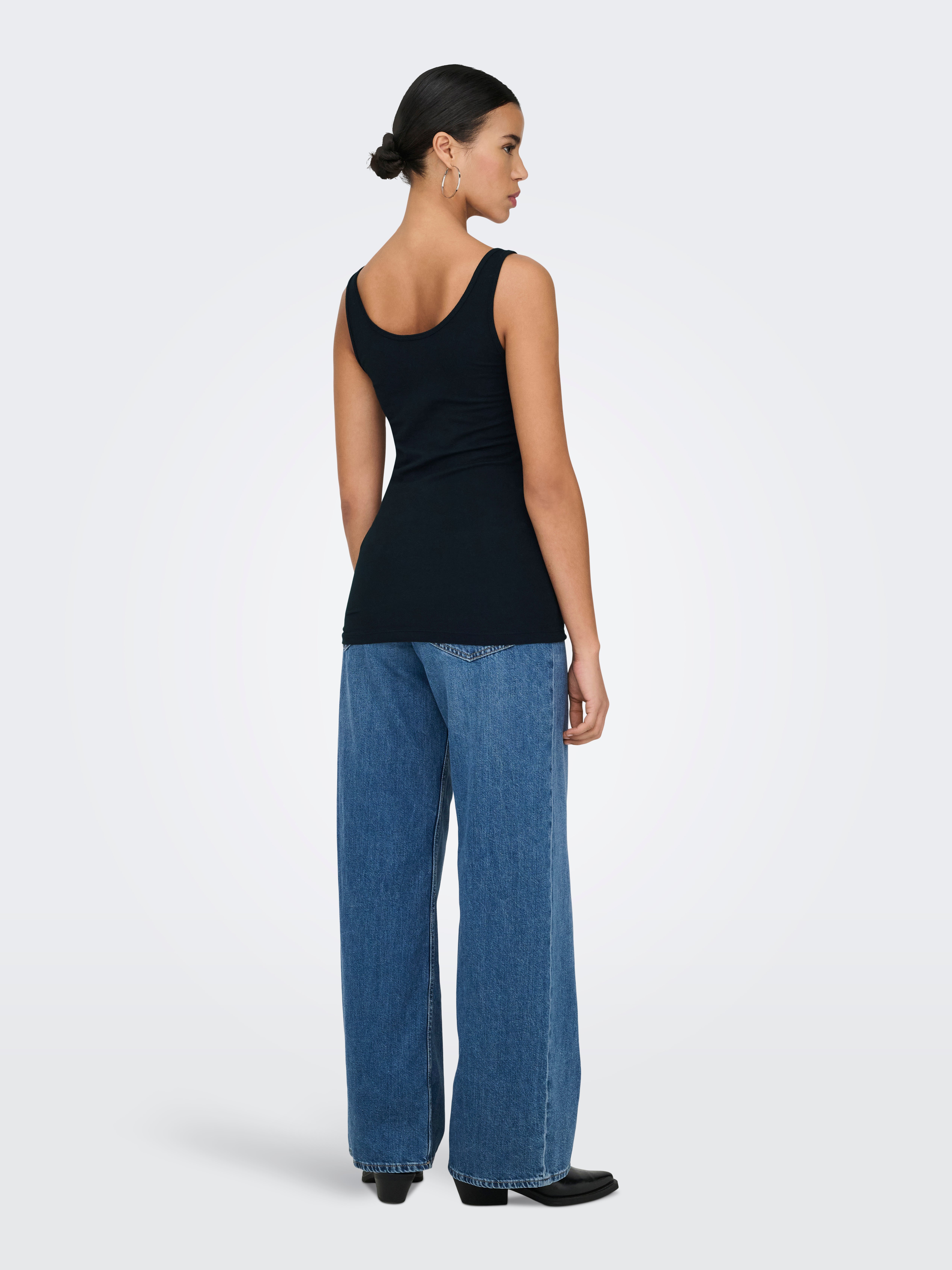 ONLLIVE Tank top Black