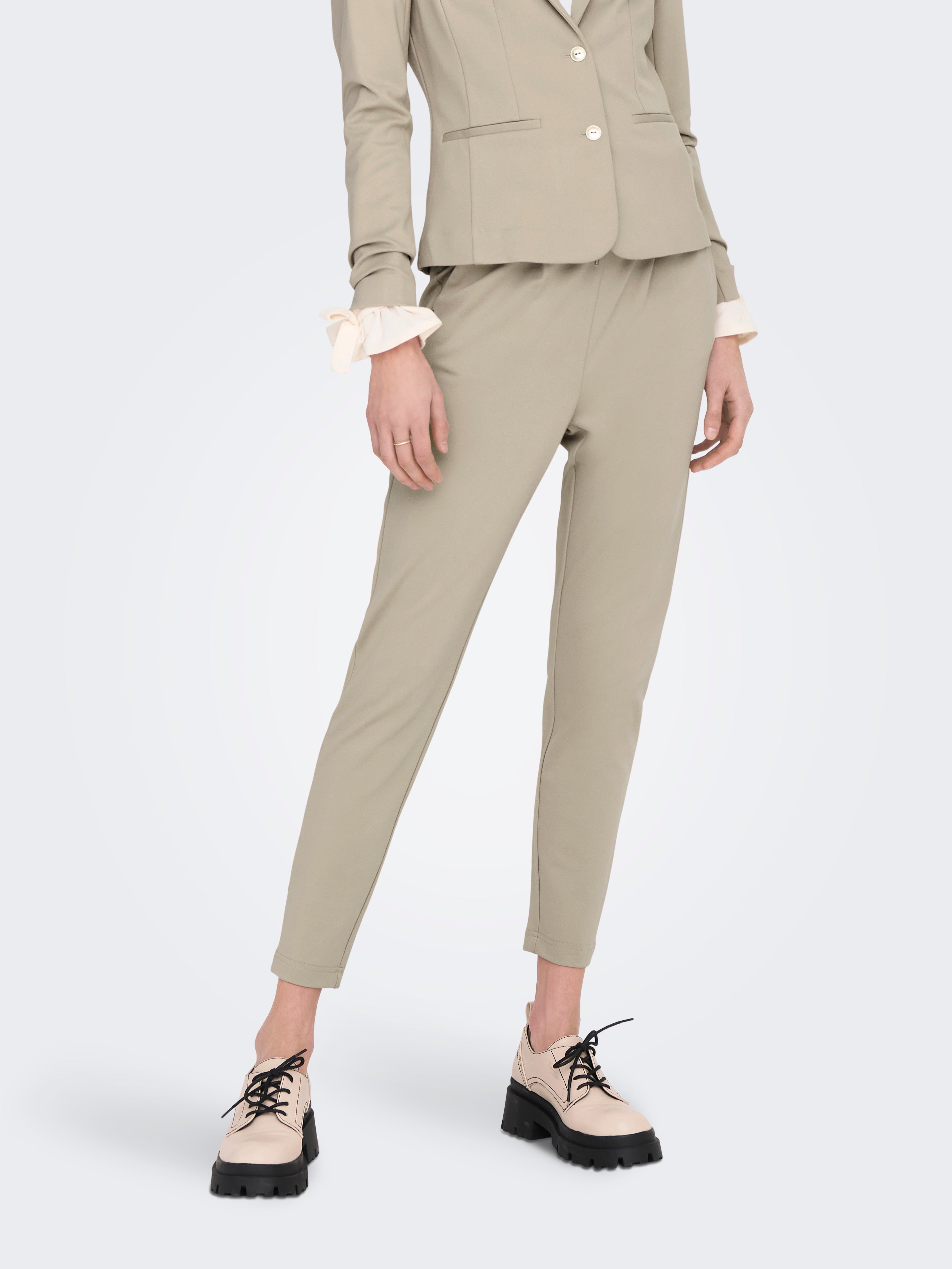ONLPOPTRASH Regular Fit Trousers Pure Cashmere