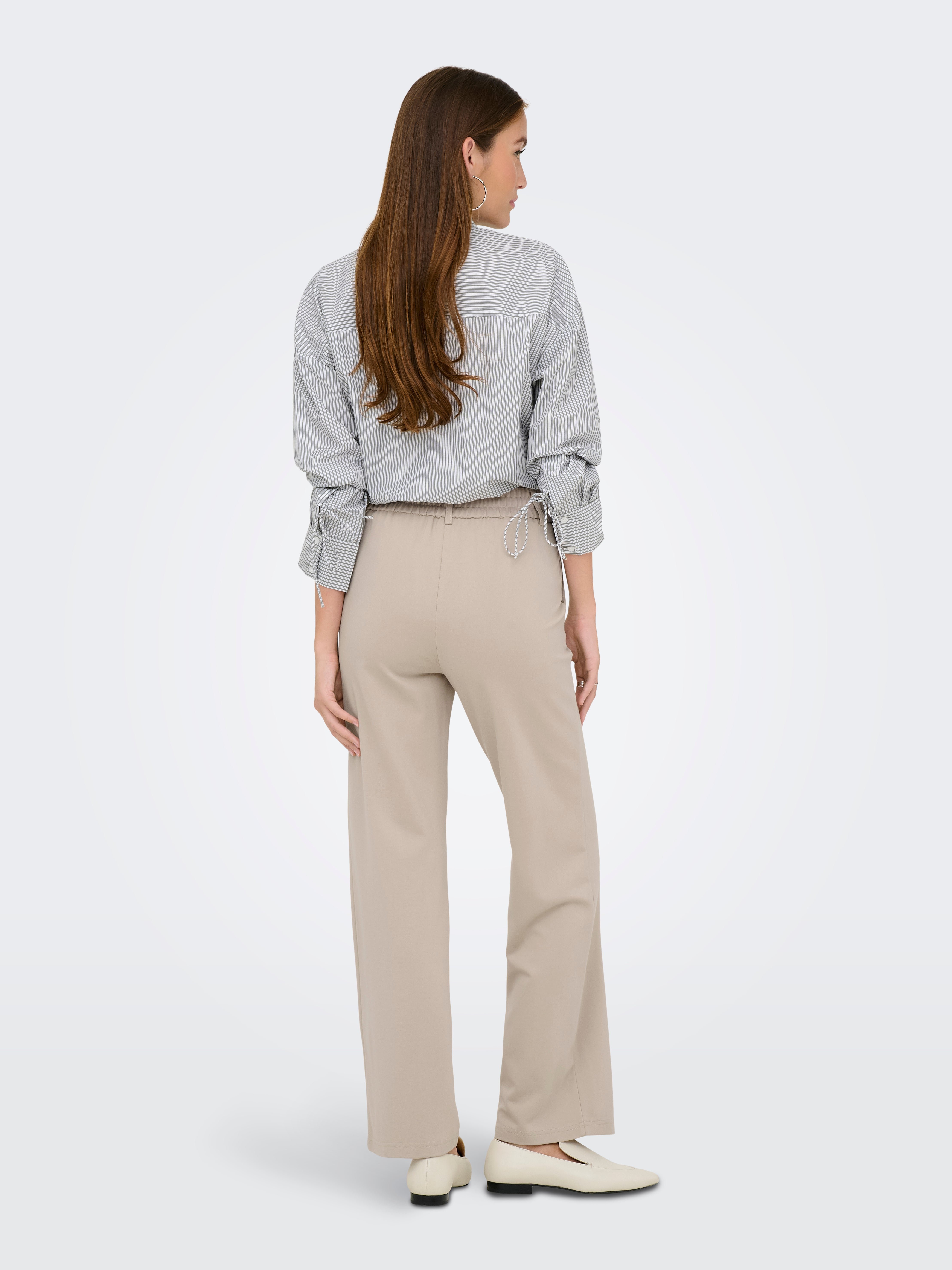 ONLPOPTRASH Straight Fit Tailored trousers Pure Cashmere