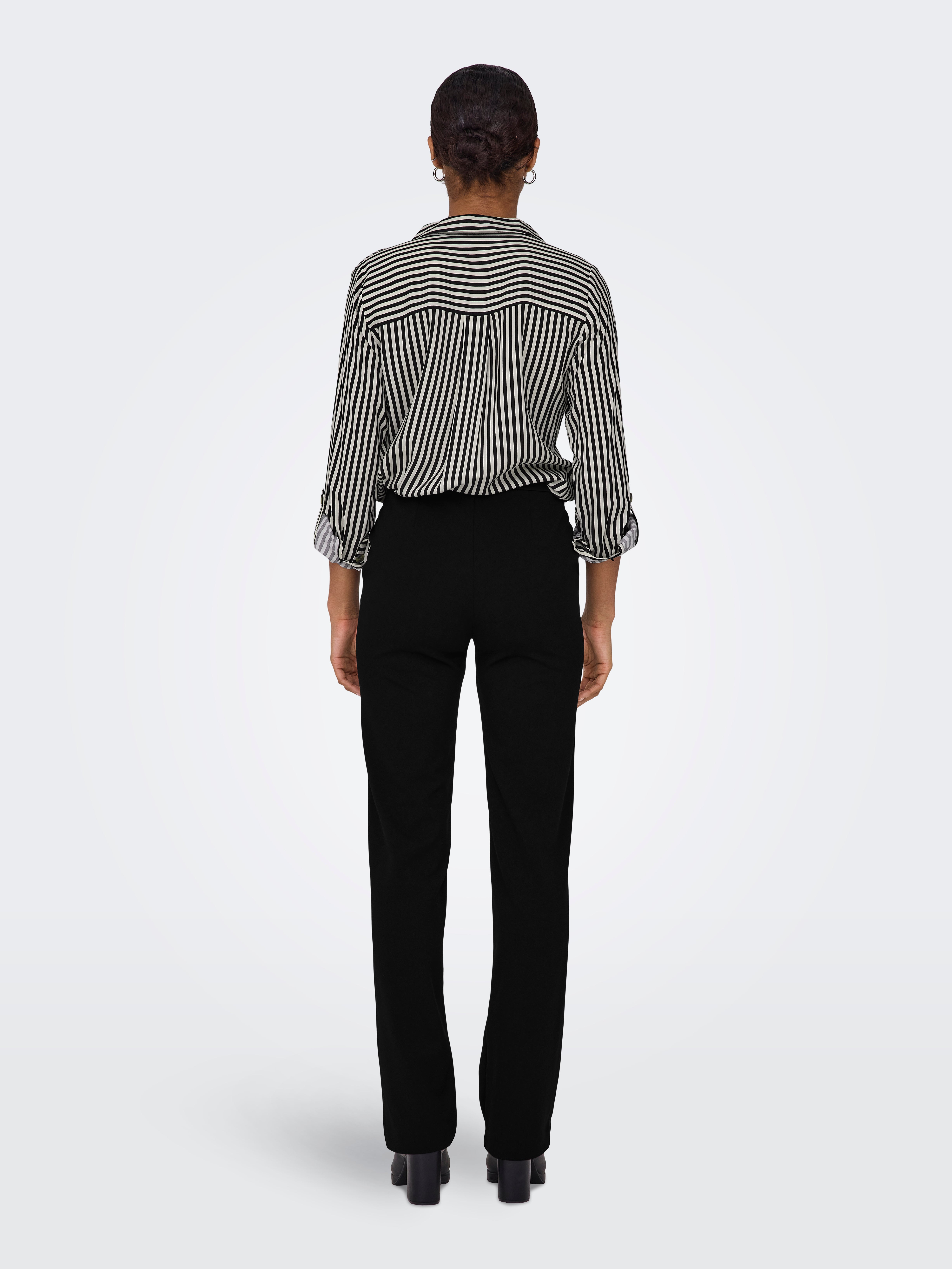 ONLRAFFY-YO Straight Fit Trousers Black