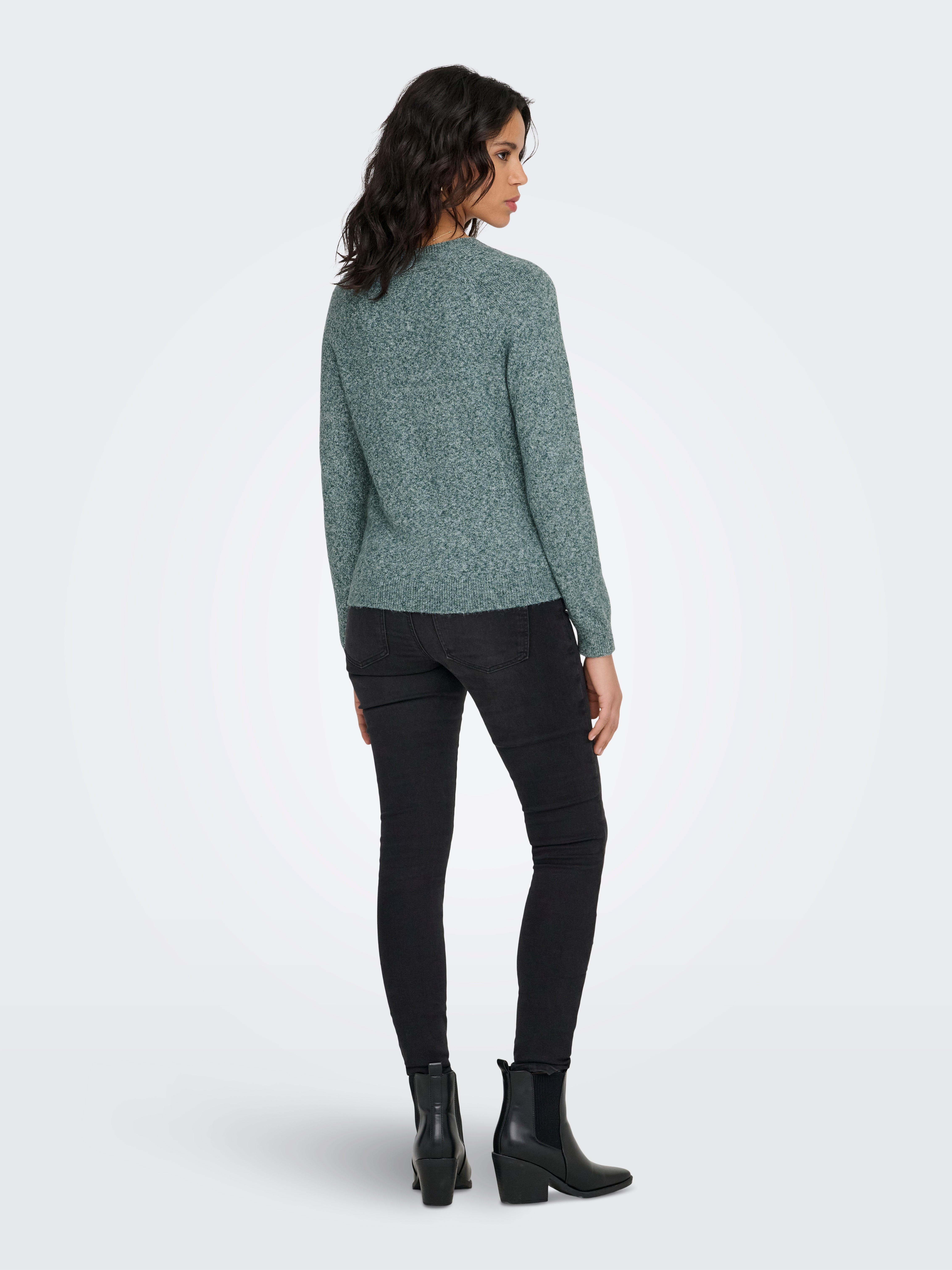 ONLRICA Knitted pullover Sea Moss