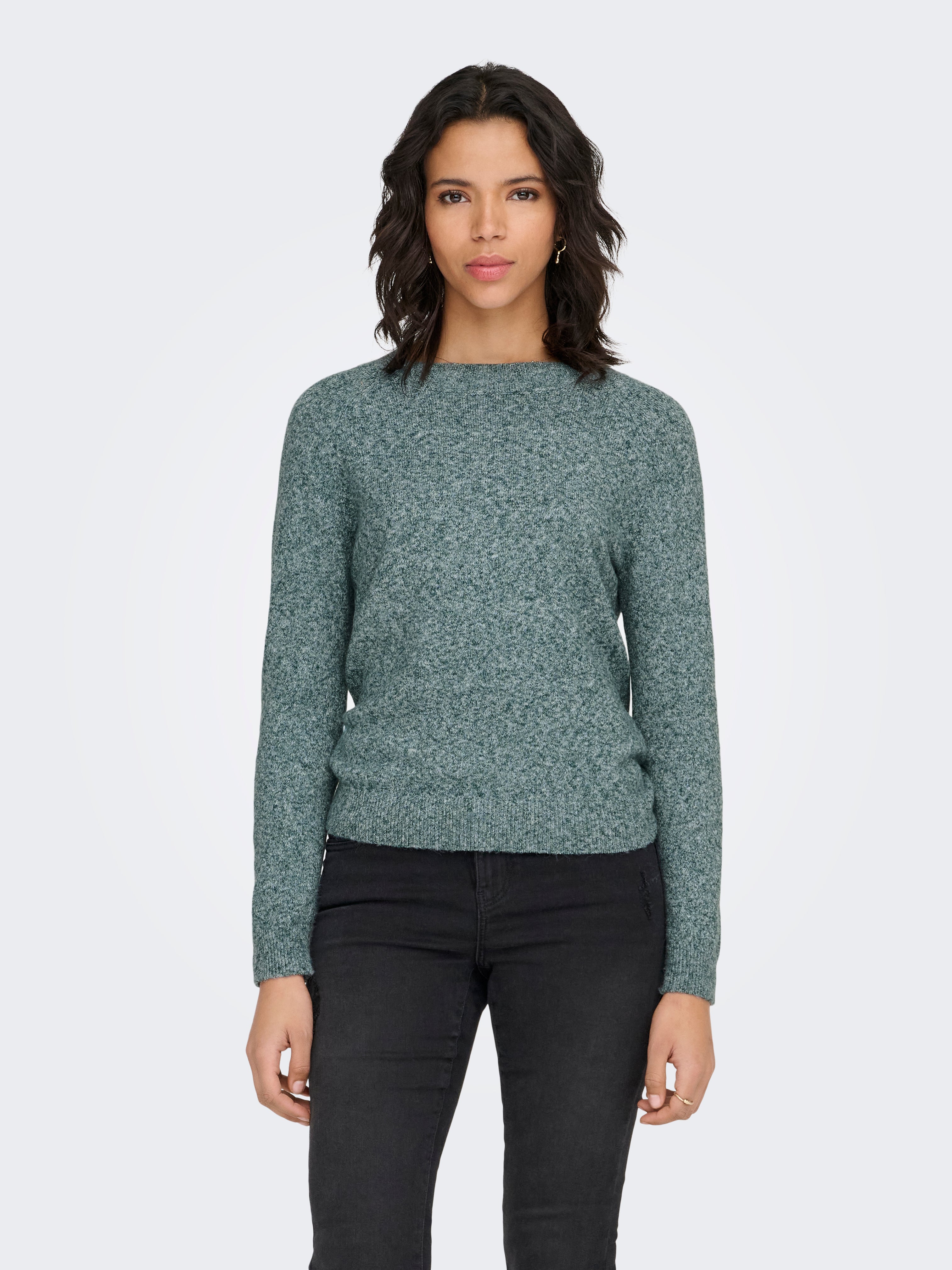 ONLRICA Knitted pullover Sea Moss