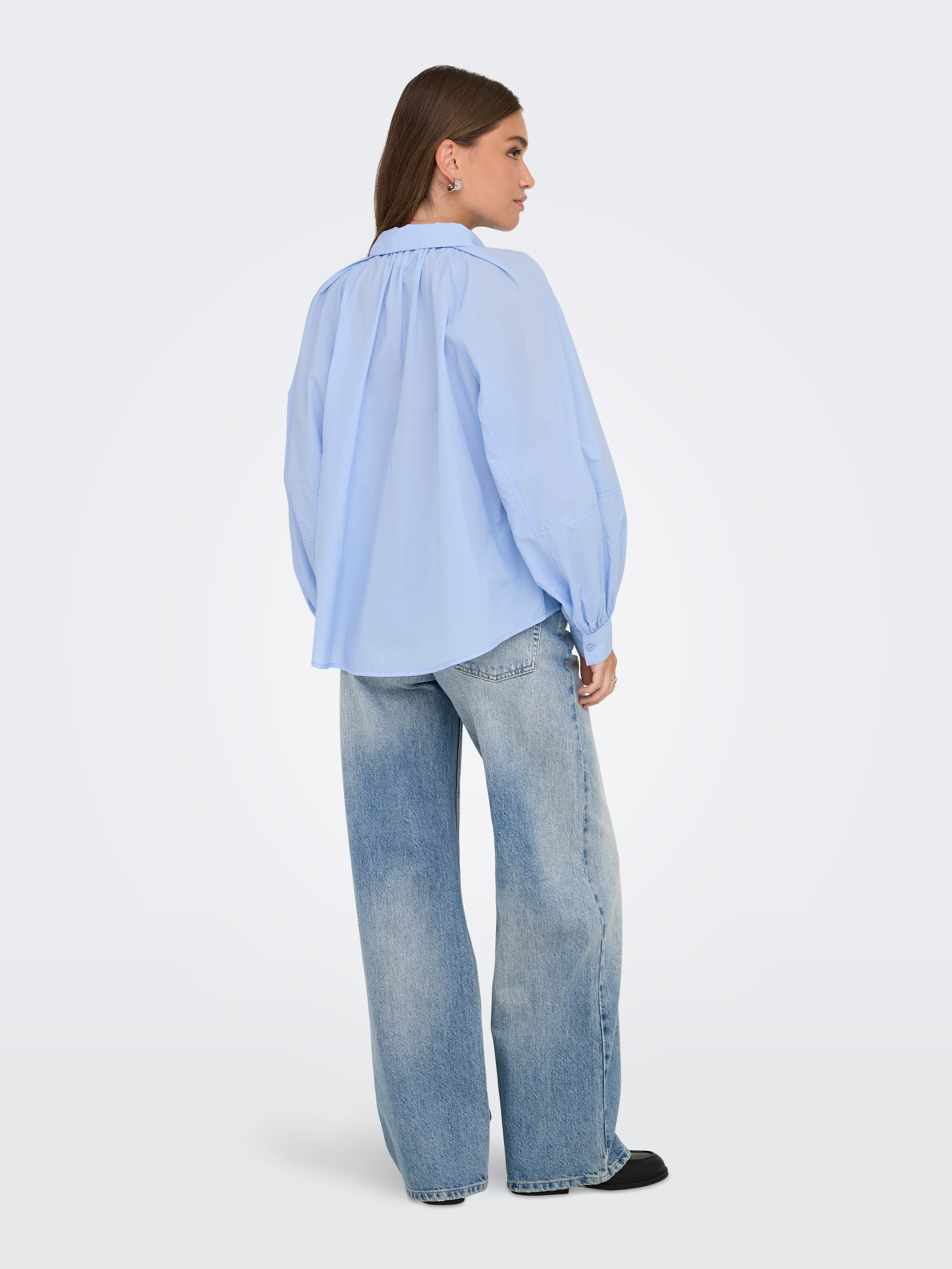 ONLRIVER Shirt Cashmere Blue