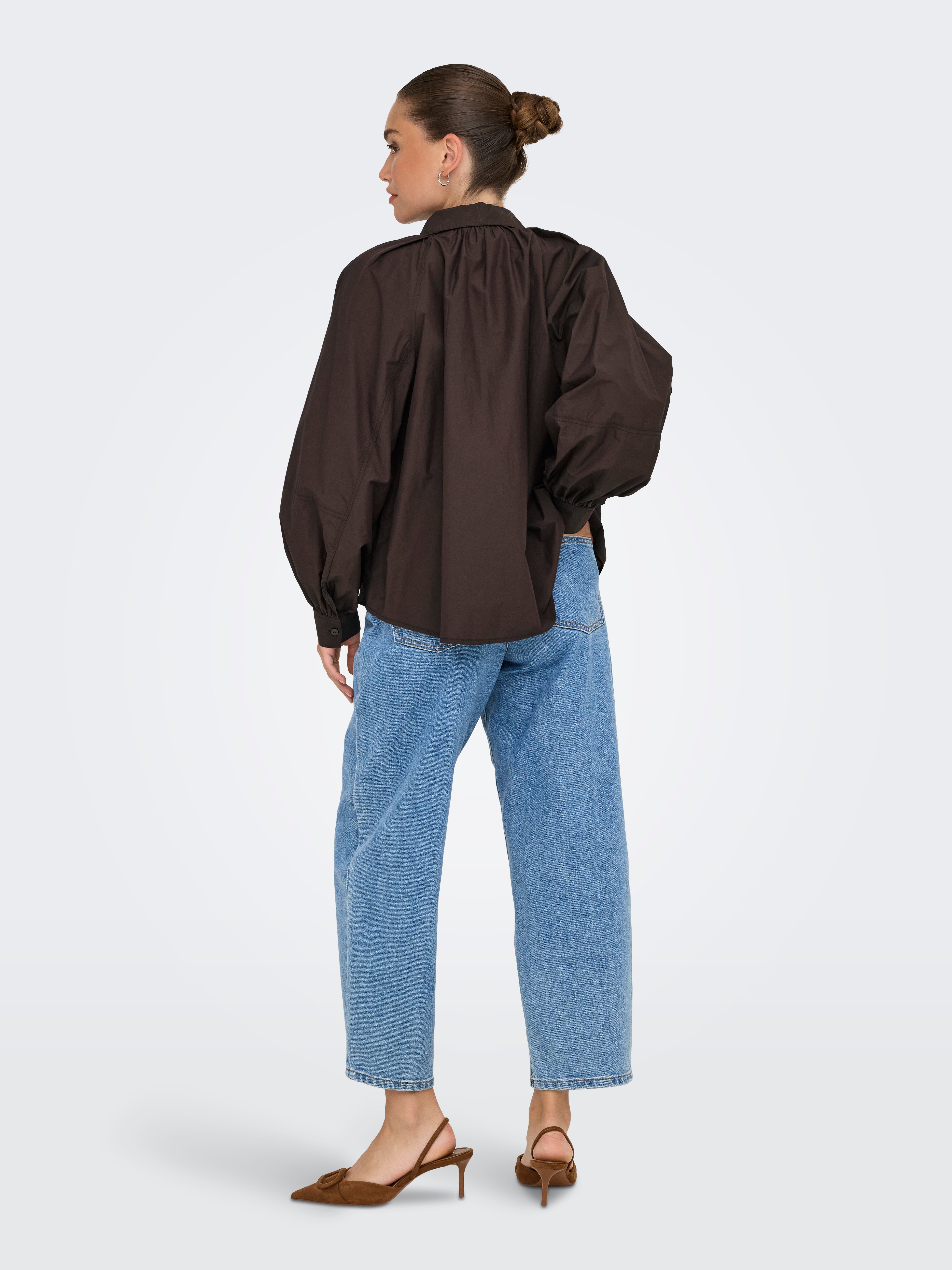 ONLRIVER Shirt Coffee Bean