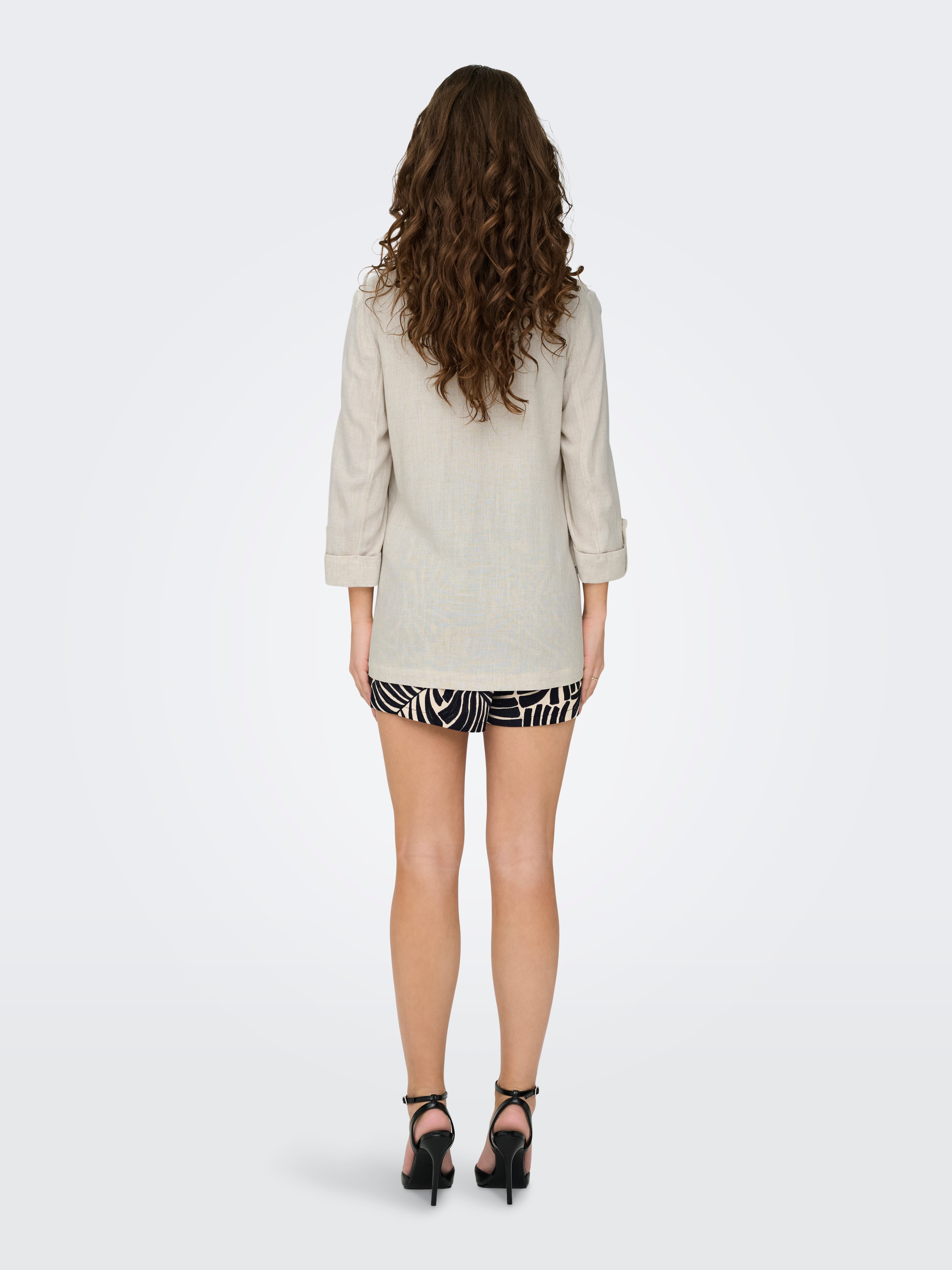 ONLSIESTA Linen Blazer Moonbeam