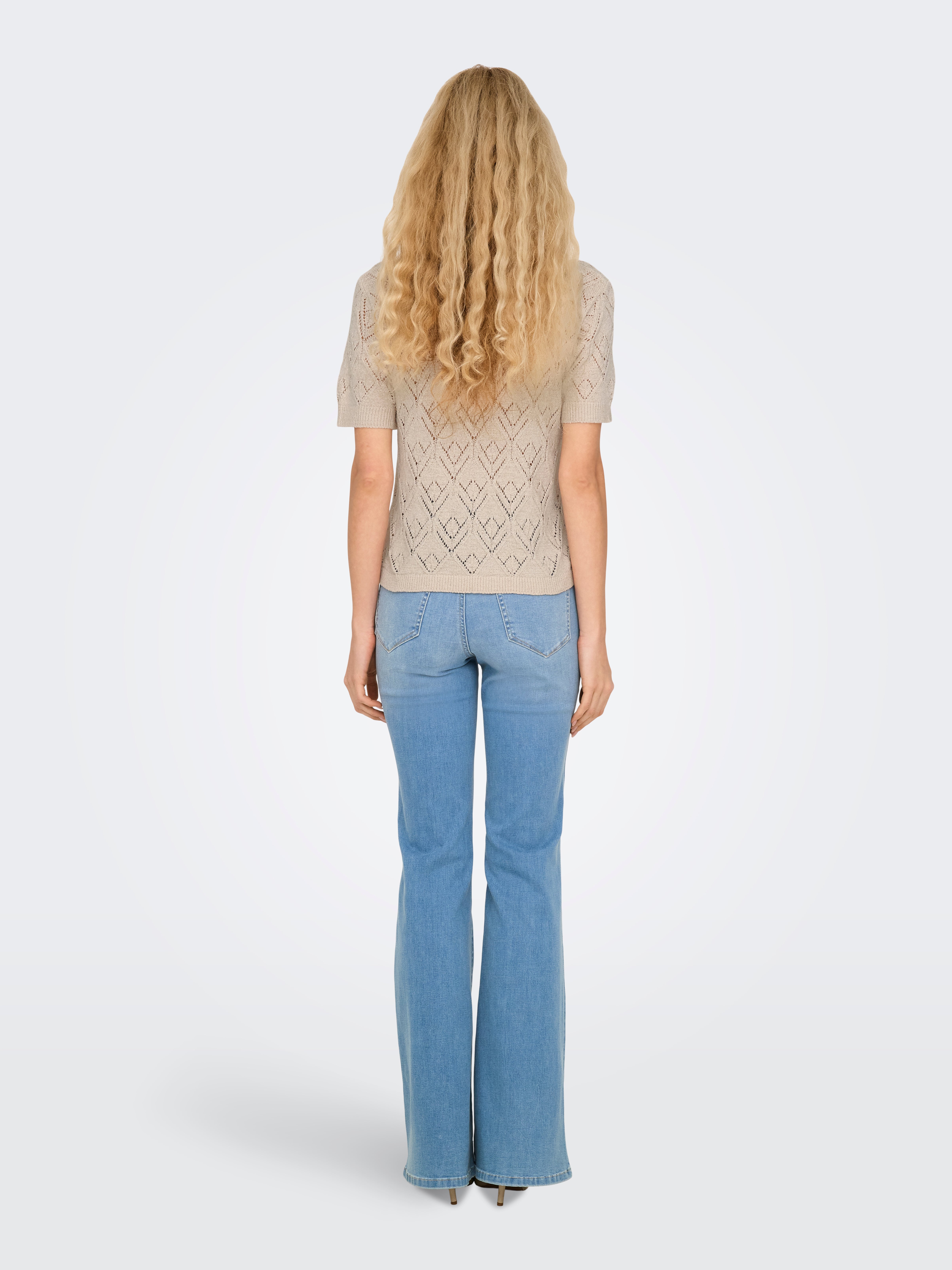 ONLSUNNY Knitted pullover Pumice Stone