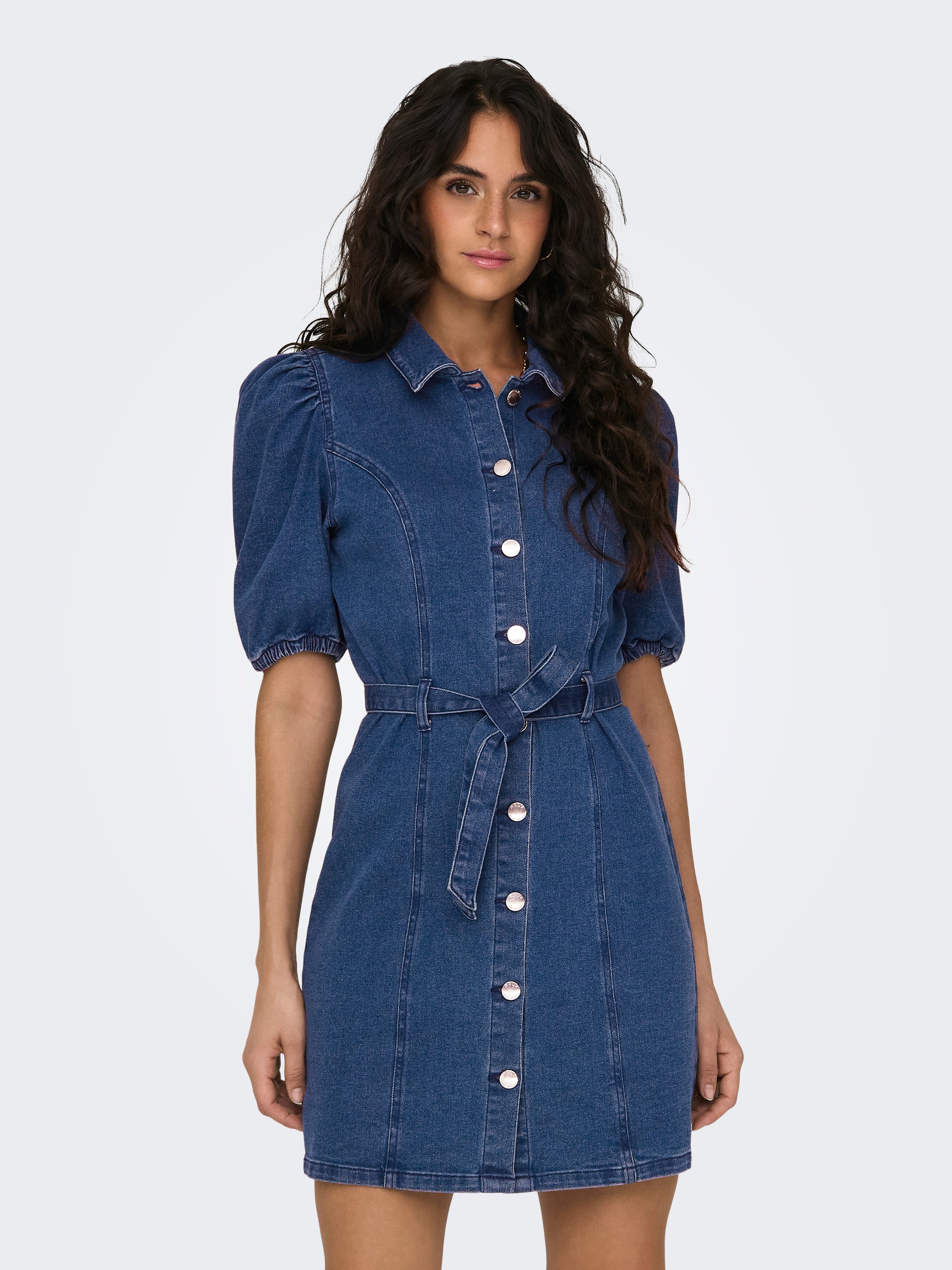 ONLVIBBE Short dress Medium Blue Denim