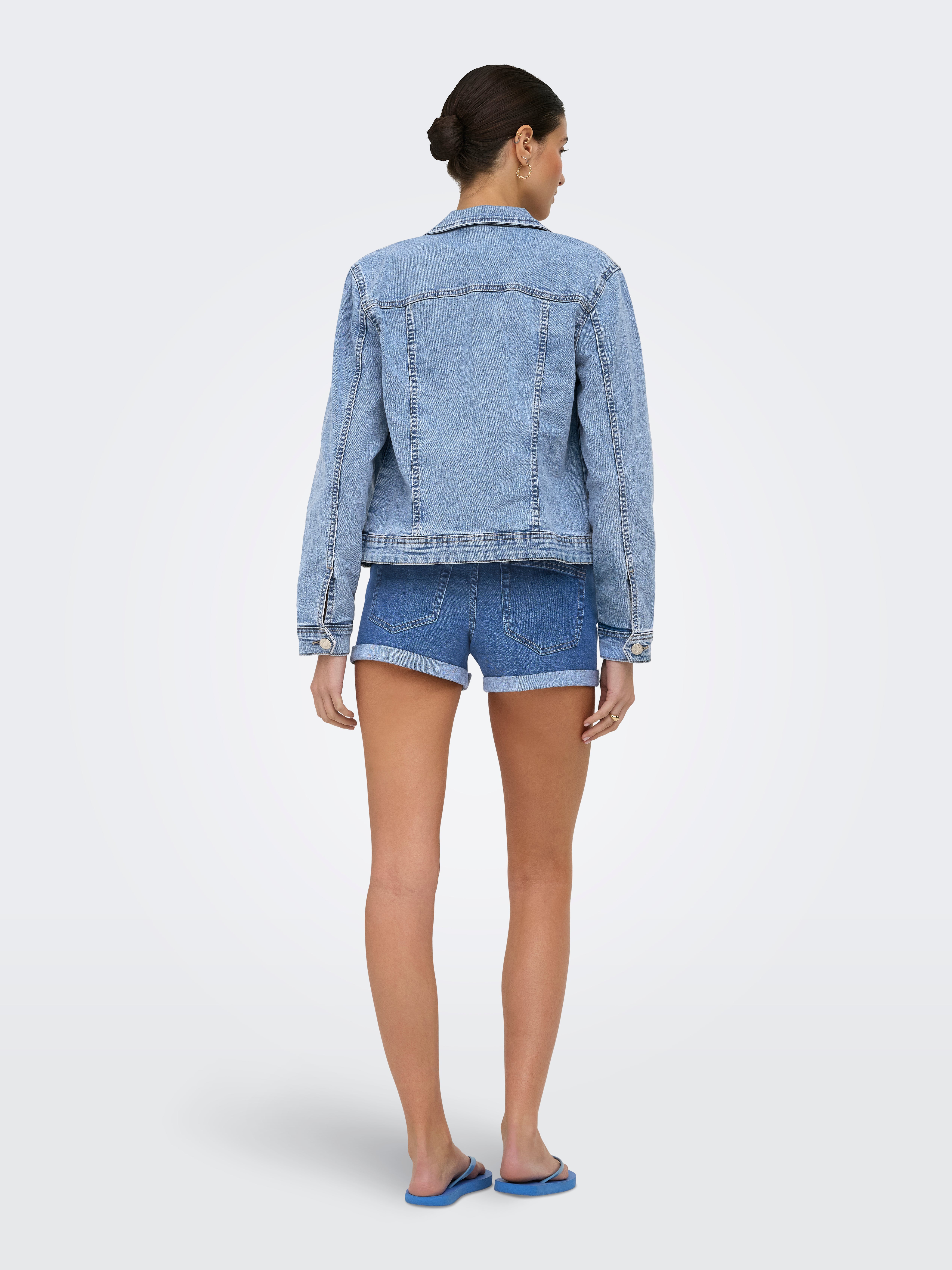 ONLWONDER Denim jacket Light Blue Denim