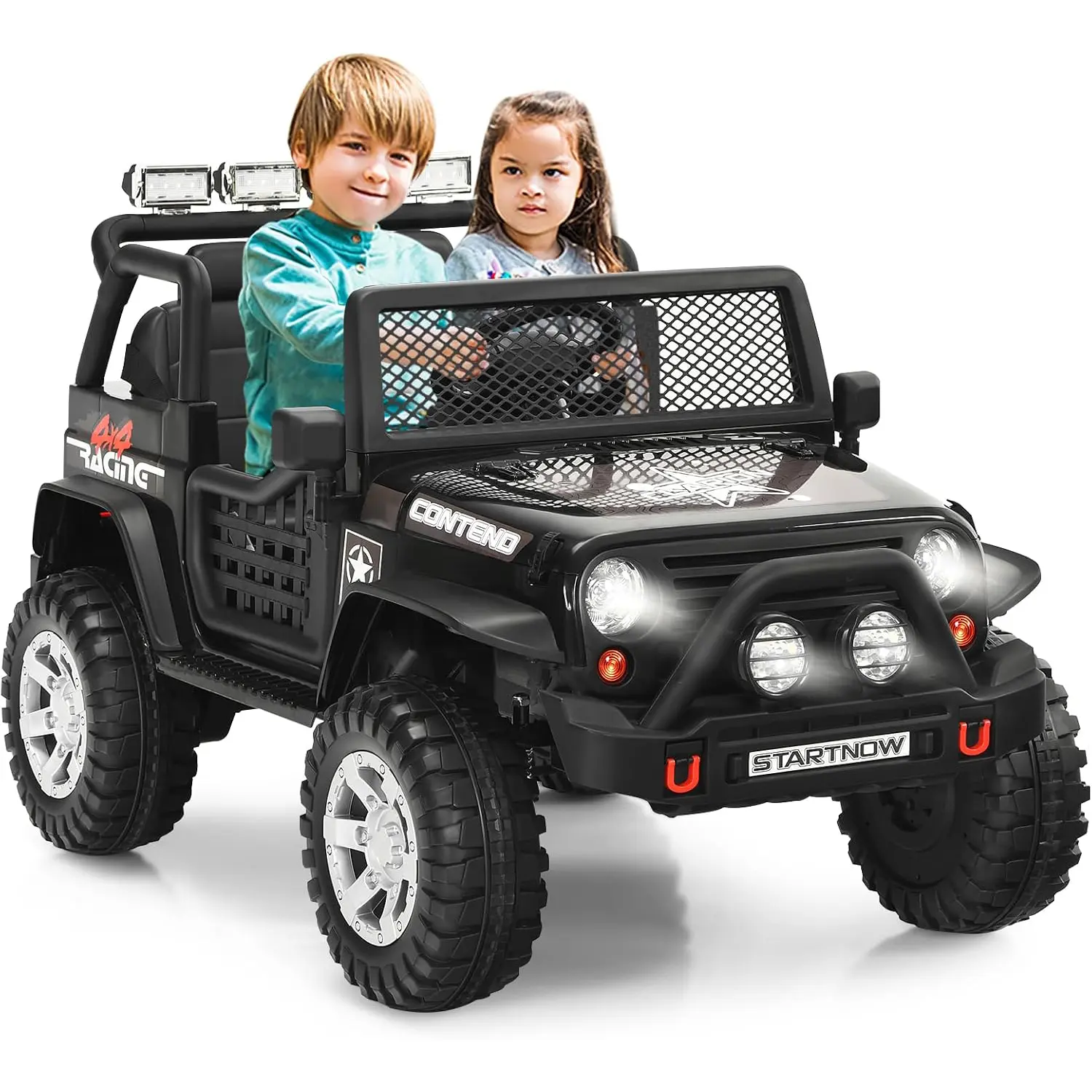 Costzon 12V Battery Powered Ride On Truck with Remote Control